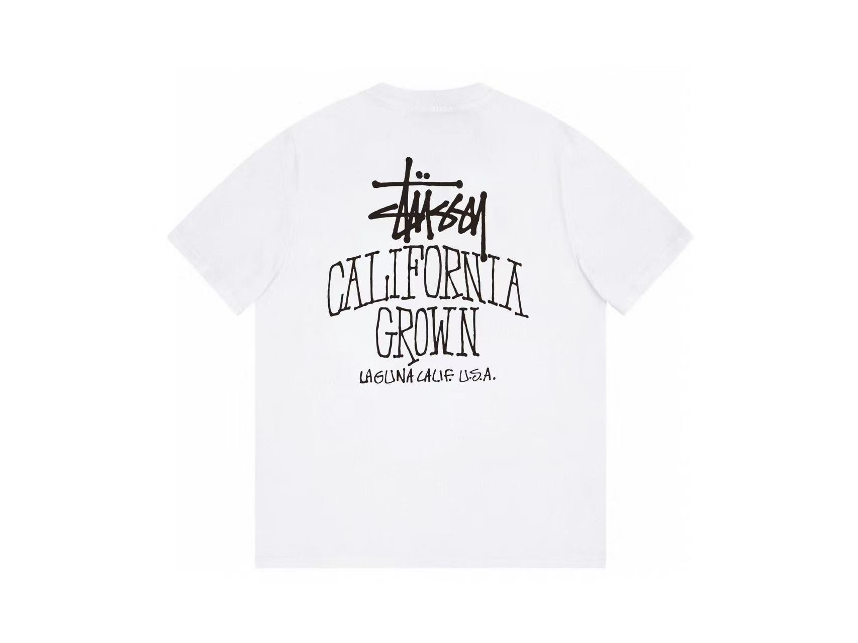 P53 N.º de modelo HN7155 (versión de alta calidad, diferente de la común) Stussy FW25 SS25 CALI GROWN TEE PIGMENT DYED …