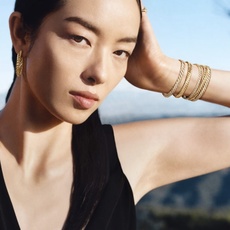DY80 David Yurman大卫雅曼摩登闪耀雕塑美学标志性扭索纹理双面半钻半光手镯 黄铜材料电镀1 DY80 David Yurman大卫雅曼摩登闪耀雕塑美学标志性扭索纹理双面半钻半光手镯 黄铜材料电镀1