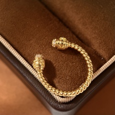DY80 (叠戴神器)David Yurman大卫雅曼经典缆绳系列现代建筑感带钻雕刻几何图形金属粒装 DY80 (叠戴神器)David Yurman大卫雅曼经典缆绳系列现代建筑感带钻雕刻几何图形金属粒装