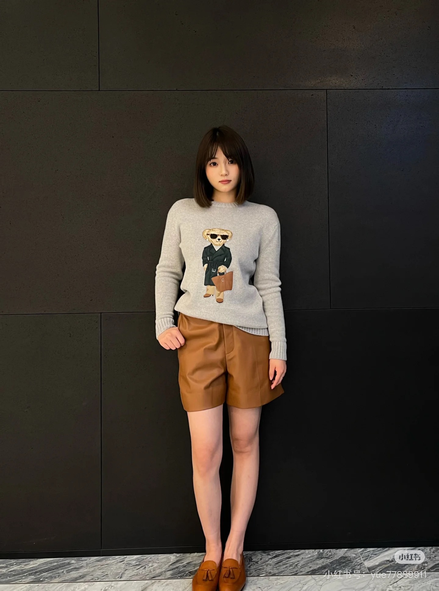 Luxury Grey Cashmere Sweater with Embroidered Bear - Soft & Warm, Sizes 36-40 6 i1761025708312 7022 0 4