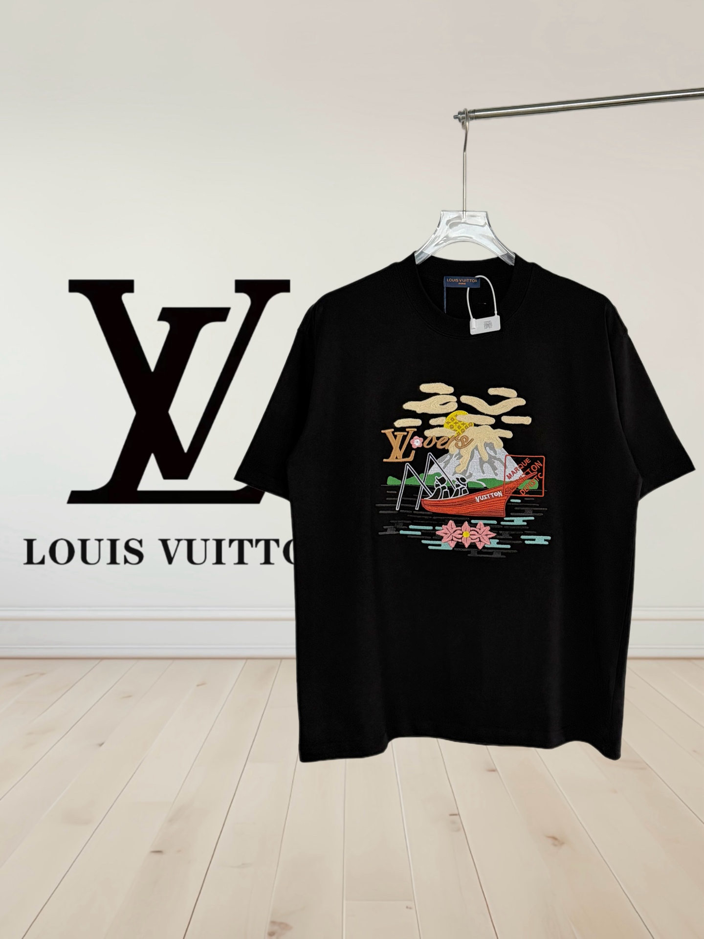 P85 [Alta calidad] El logotipo de artesanía bordado de pescador de Louis Vuitton está exquisitamente actualizado, inspi…