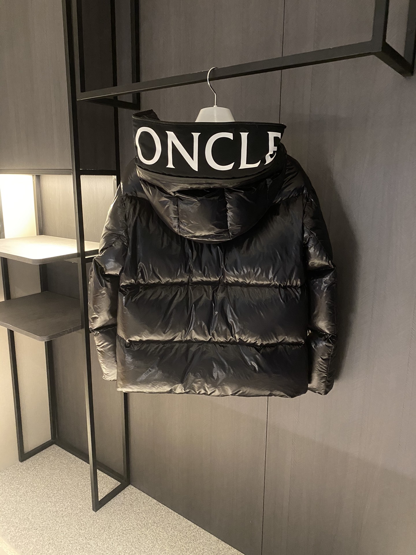 Moncler Veste Courte Huppe pour Femme Automne/Hiver 2023, Nylon Imperméable