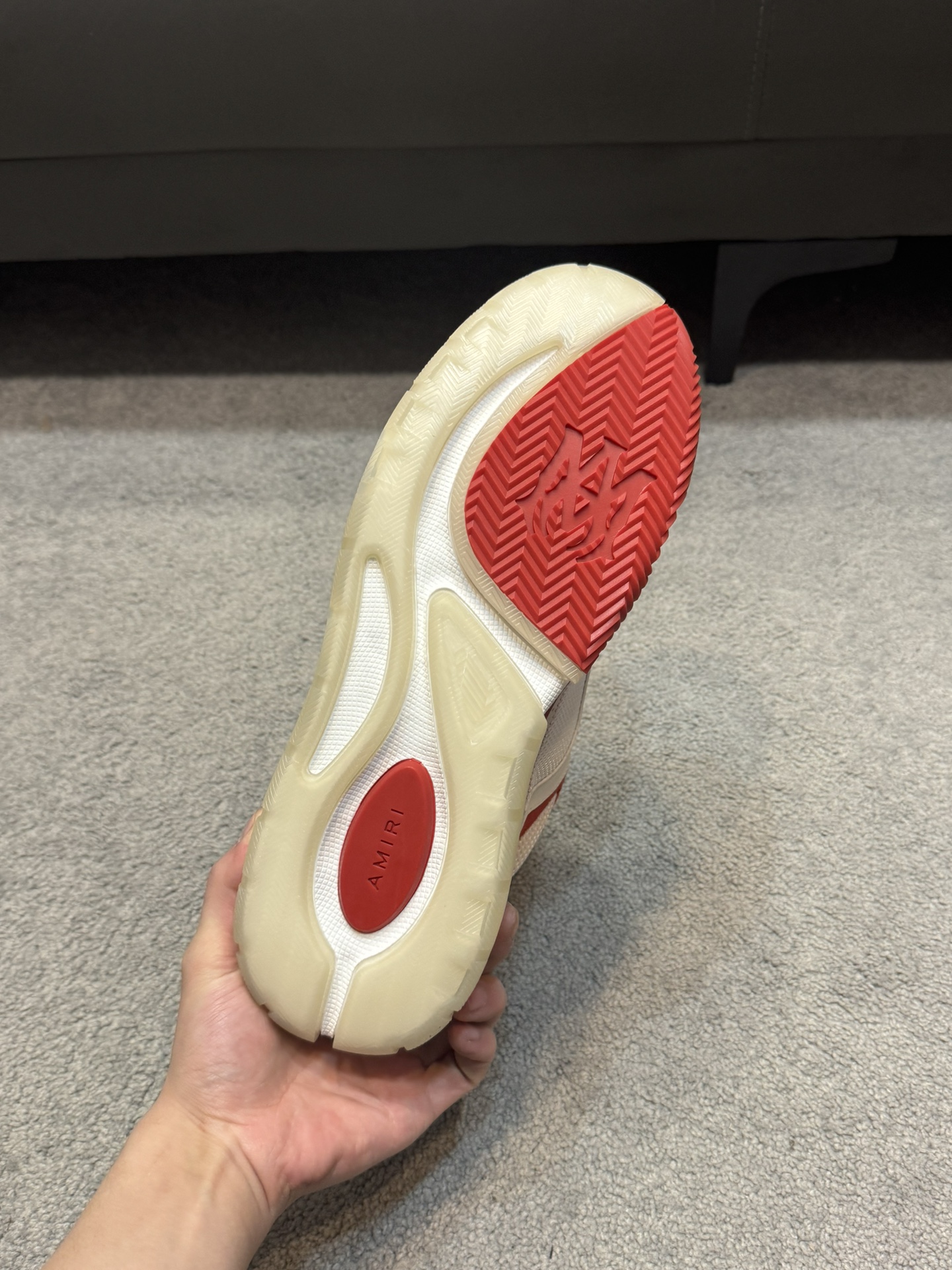 Top versión Amiri Emile nuevos zapatos de pan MA-1 Modelo de la pareja entrenadores casuales Zapatos