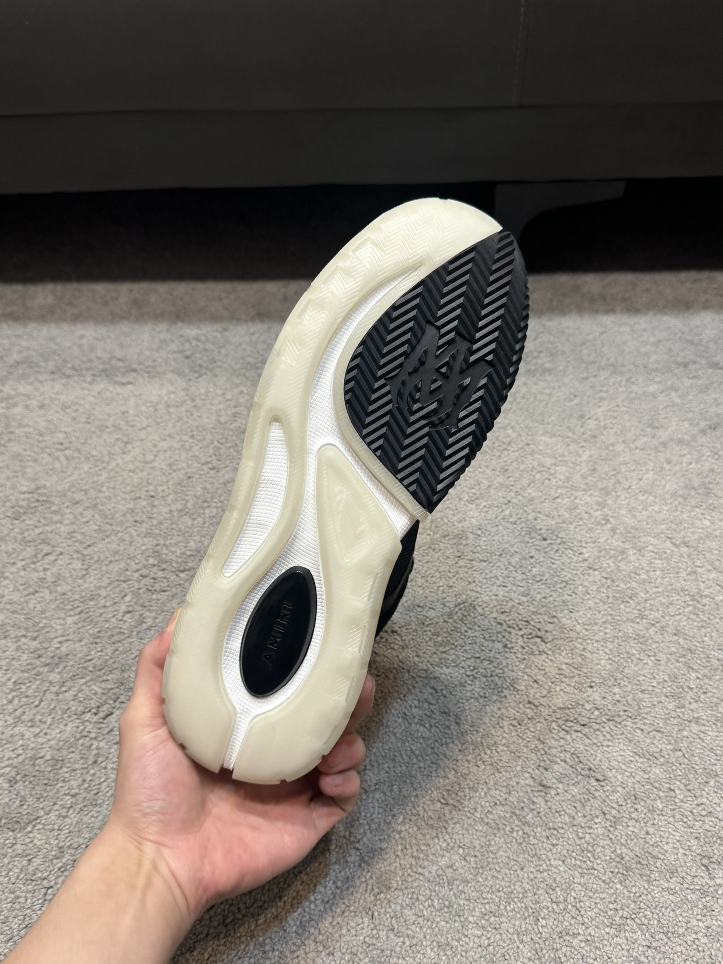 Top versión Amiri Emile nuevos zapatos de pan MA-1 Modelo de la pareja entrenadores casuales Zapatos