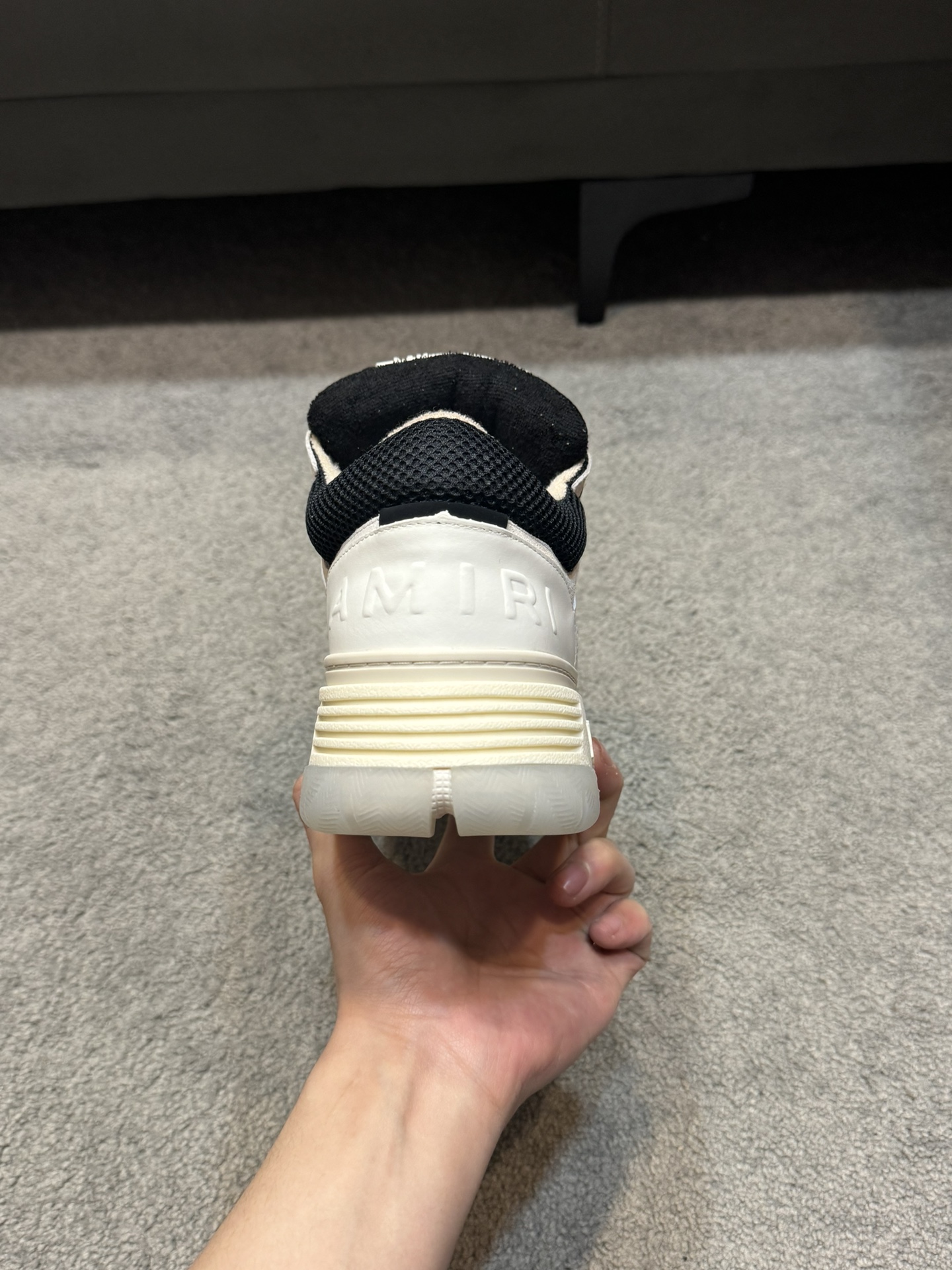 Top versión Amiri Emile nuevos zapatos de pan MA-1 Modelo de la pareja entrenadores casuales Zapatos