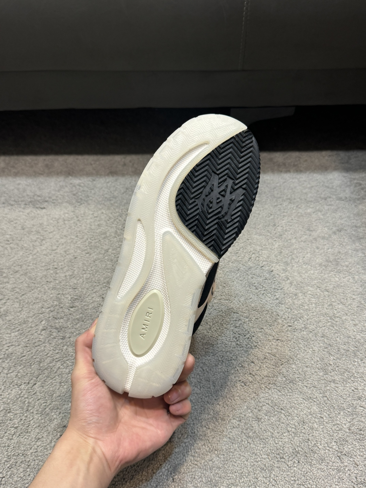 Top versión Amiri Emile nuevos zapatos de pan MA-1 Modelo de la pareja entrenadores casuales Zapatos