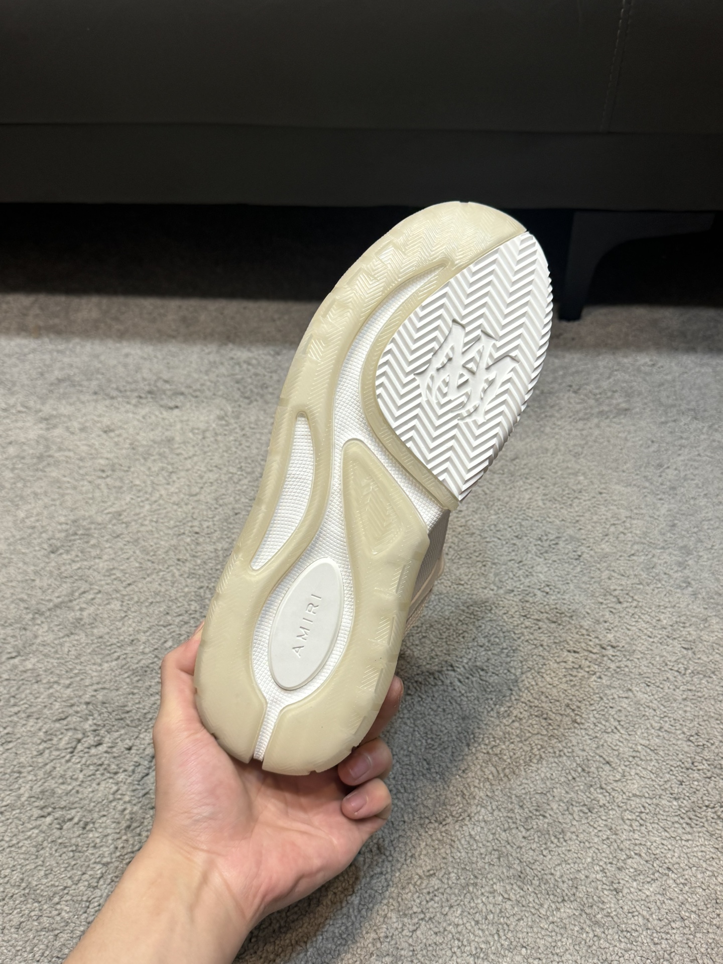 Top versión Amiri Emile nuevos zapatos de pan MA-1 Modelo de la pareja entrenadores casuales Zapatos