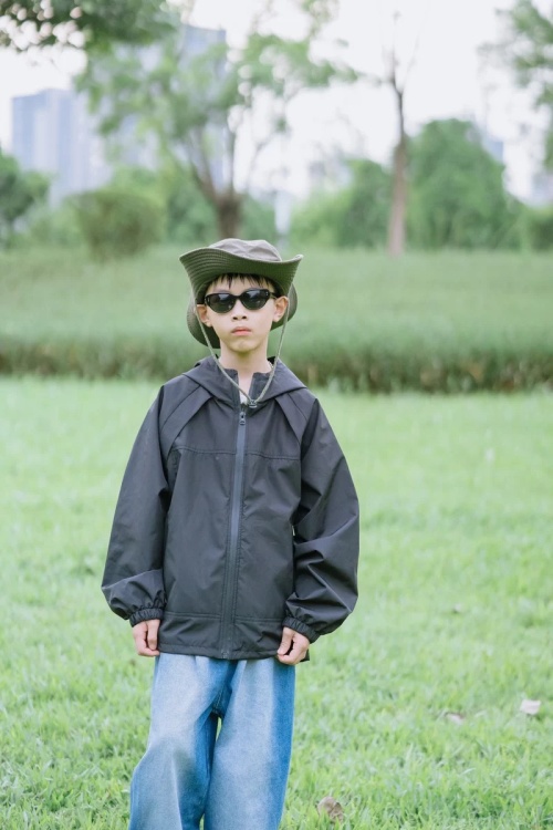 ZM Kids' 3-in-1 Waterproof Windproof Outdoor Jacket, Black, Sizes 120-170 1 ZM Kids' 3-in-1 Waterproof Windproof Outdoor Jacket, Black, Sizes 120-170