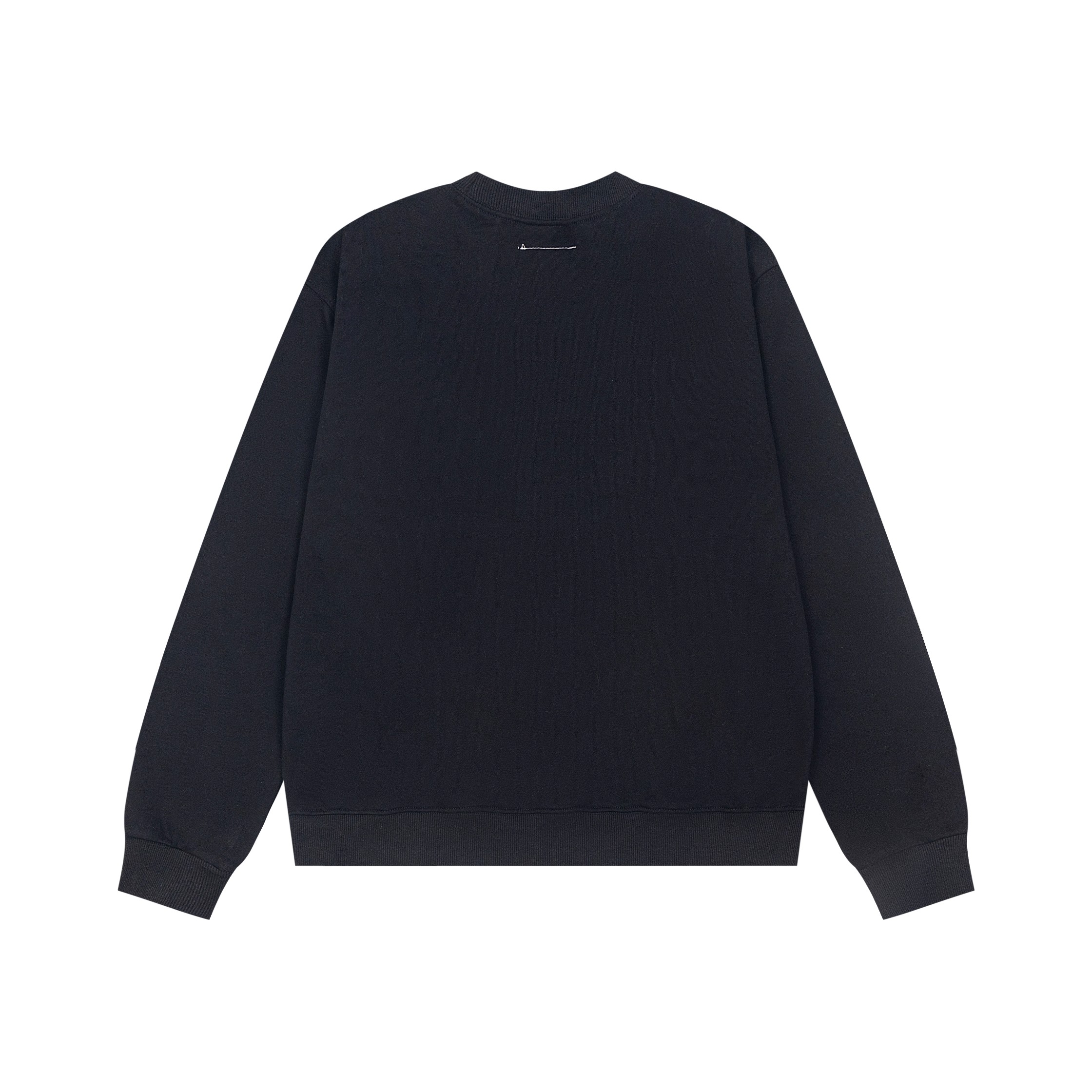 Maison Margiela Magira MM6 Round-Collar Calendar Print T-Shirt in Black and White - 图片 3