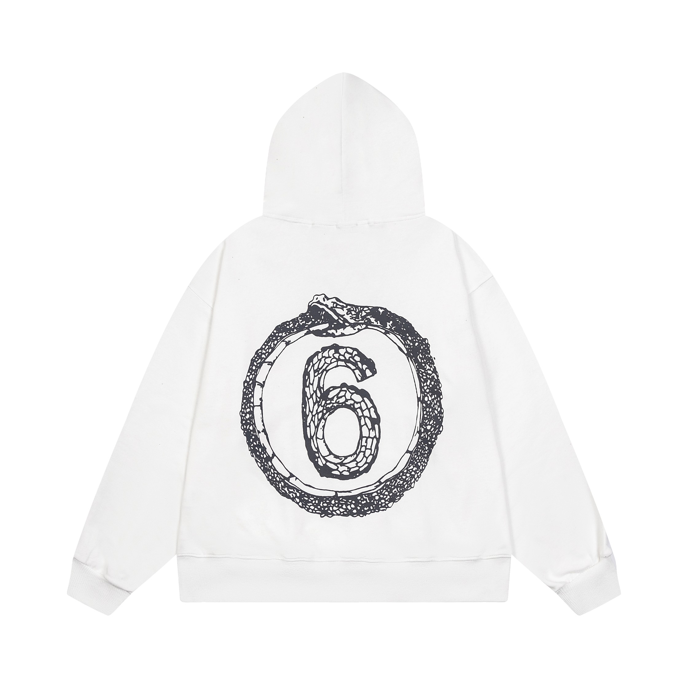 Maison Margiela 24ss New MM6 Fur Guard in Black and White Sizes - 图片 6