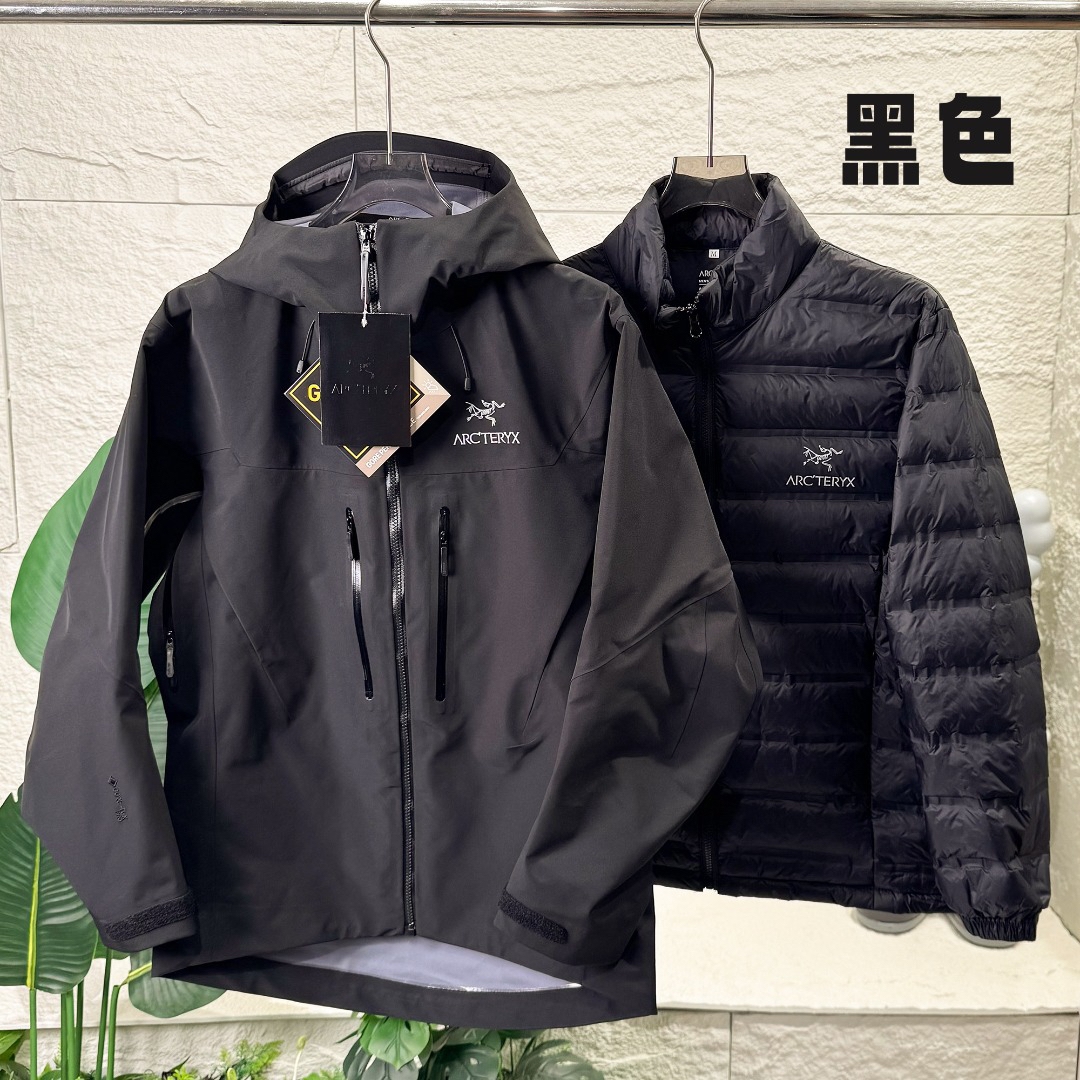 NO:623676,[Top version] Arc'teryx SV7 three-in-one down jacket Sizes S-XXL S size 100-140 catties M size 140-160 catties L size 160-180 catties XL size 180-190 catties 2XL size 190-210 catties,arc'teryx,down jacket,alexander wang19860909【顶级版本】 始祖鸟SV7三合一羽绒服 尺码S-XXL S码100-140斤 M码140-160斤 L 码160-180斤XL码180-190斤 2XL码190-210斤,arc'teryx,down jacket,alexander wang,Men's clothing