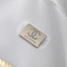 🌾CHANEL香奈儿 26P 金标双C Logo 菱格皮穿链 颗粒压花亮面小牛皮拼金色金属 单肩包 它身上有夏天的 🌾CHANEL香奈儿 26P 金标双C Logo 菱格皮穿链 颗粒压花亮面小牛皮拼金色金属 单肩包 它身上有夏天的