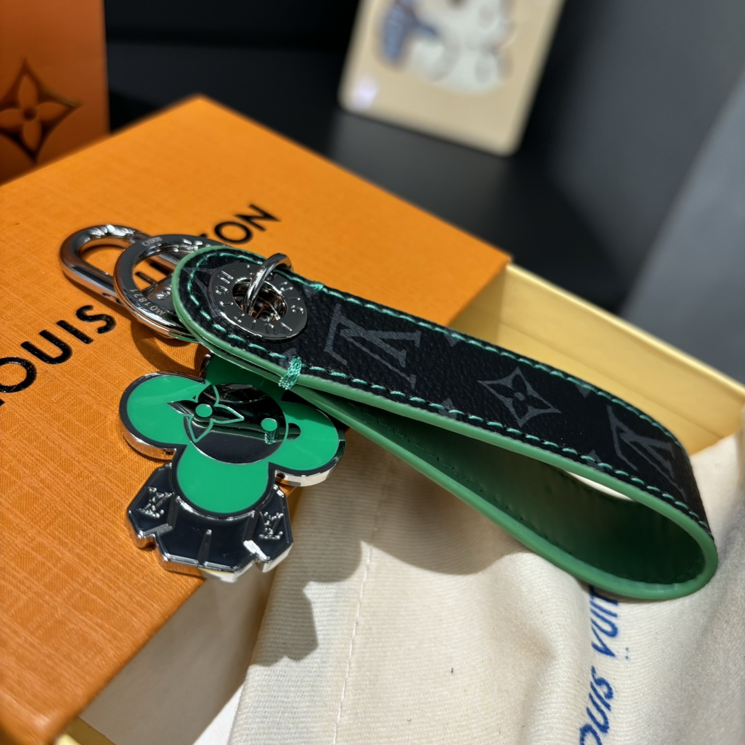 Vivienne Dragonne Keychain & Charm attached to keys