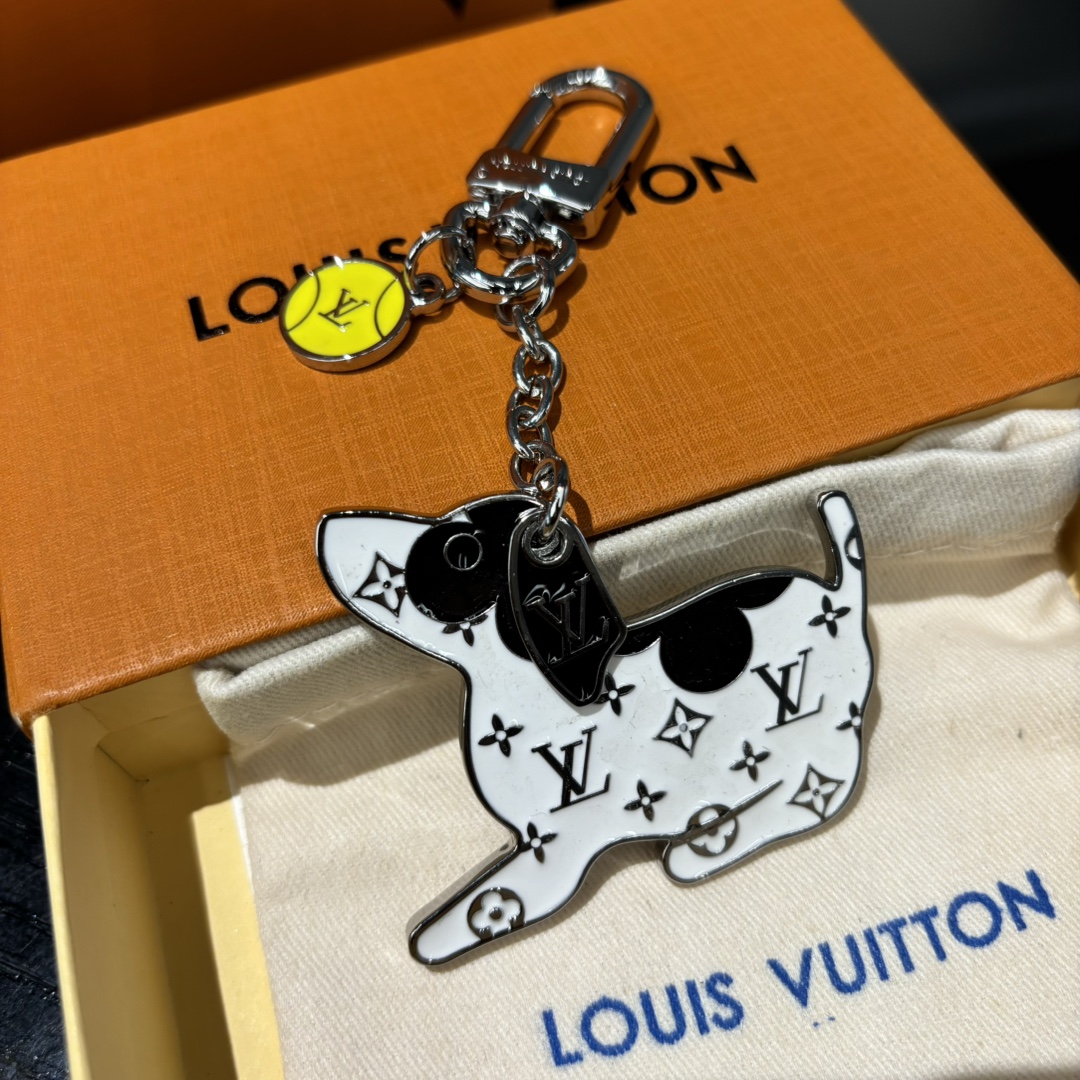 Dog Keychain with Packaging