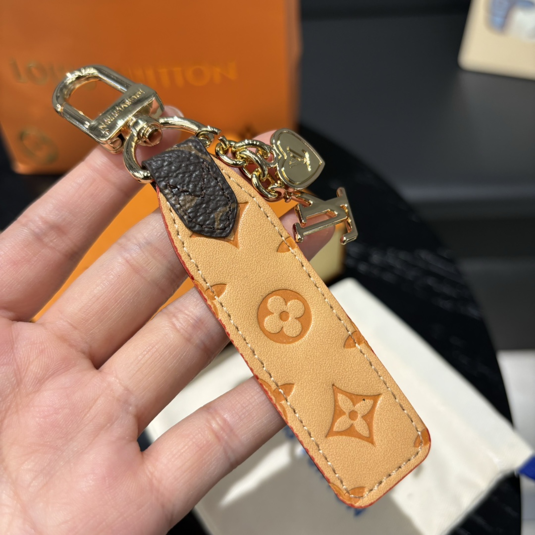 Louis Vuitton All Black Keychain - Color Variations