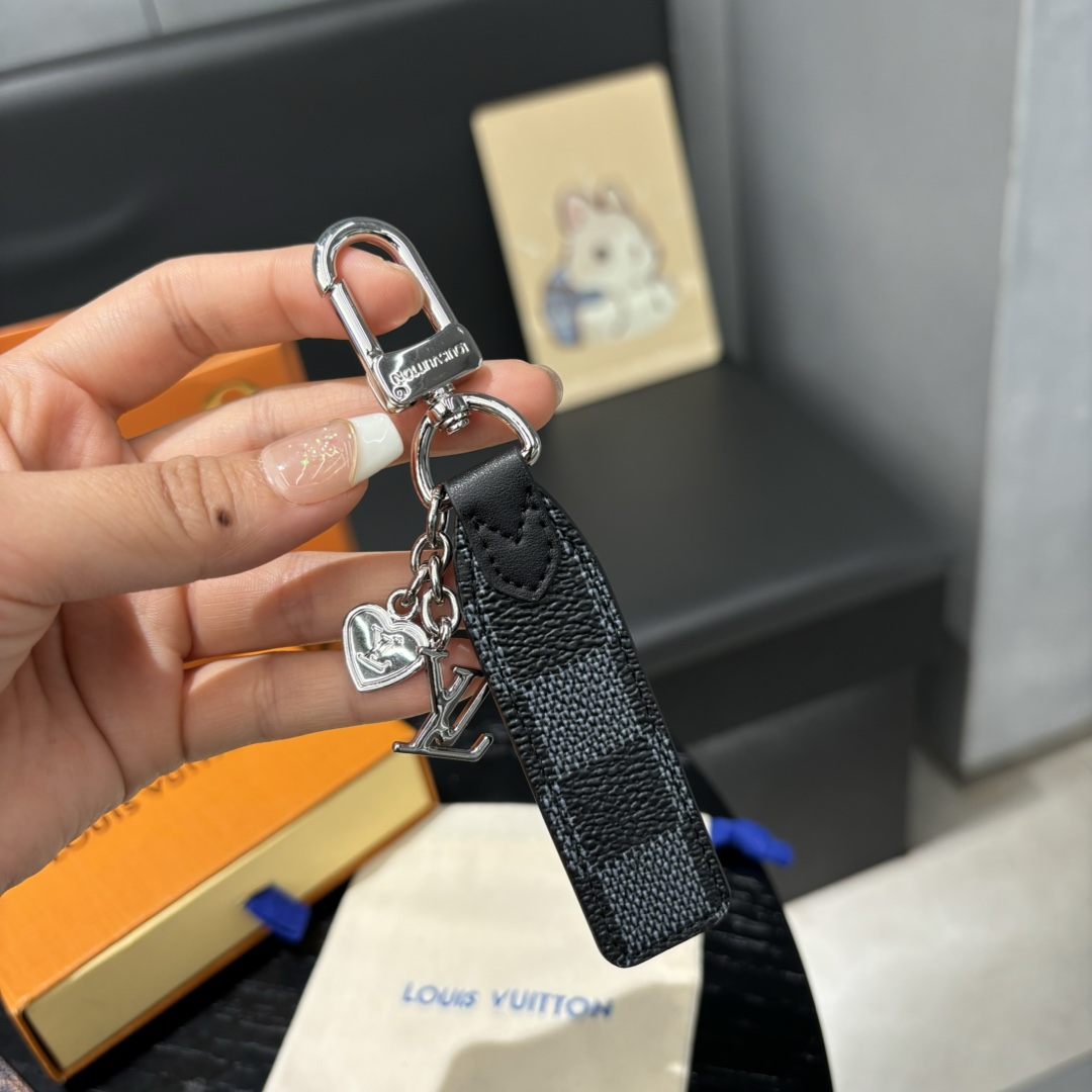 Louis Vuitton Keychain Side View