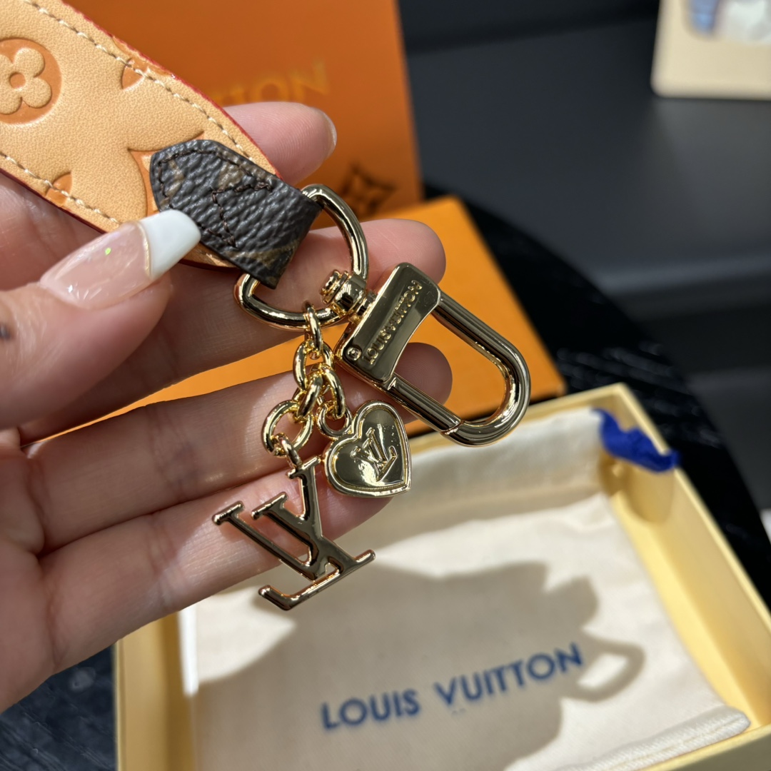 Louis Vuitton Keychain with Keys