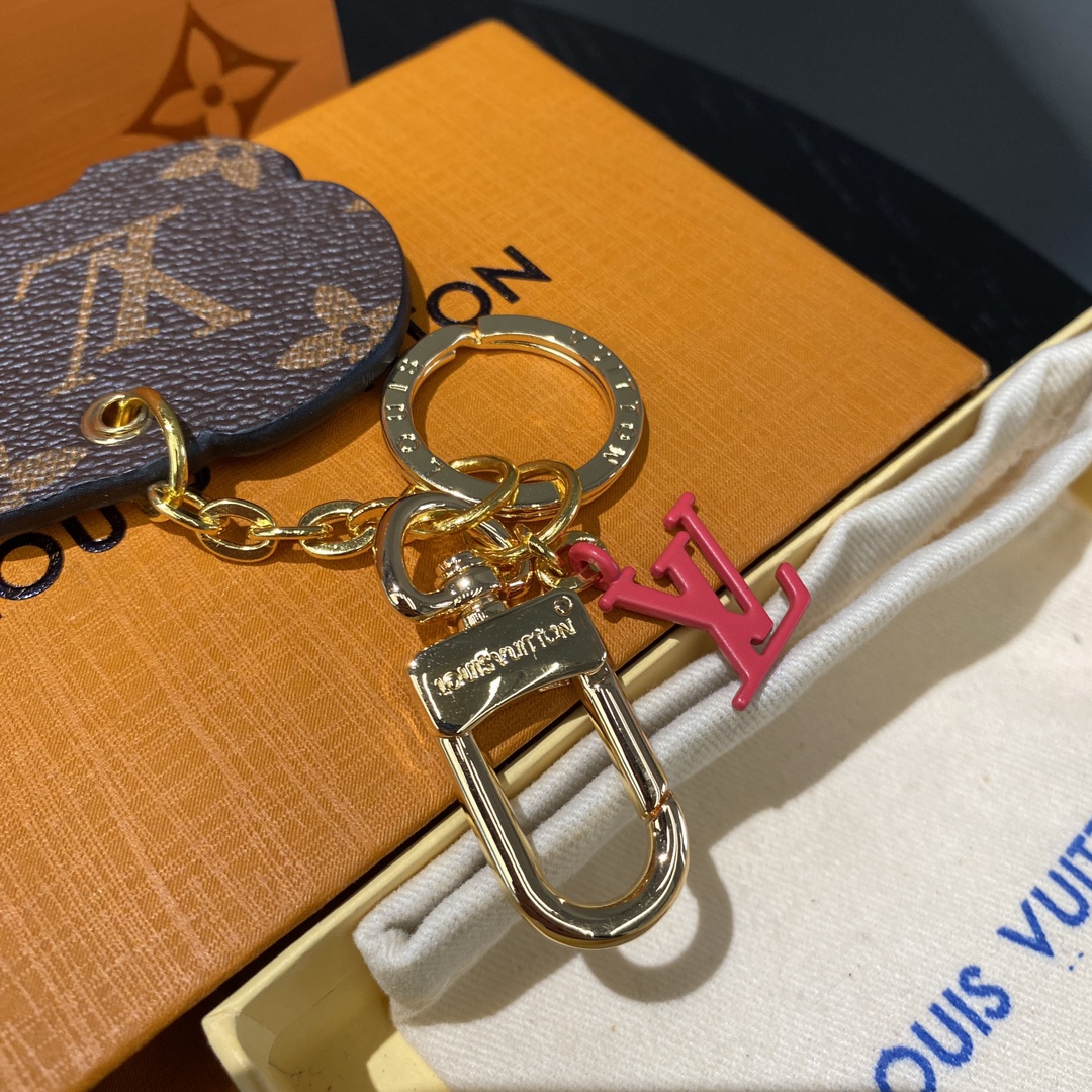 Animogram Leopard Keychain from a different angle