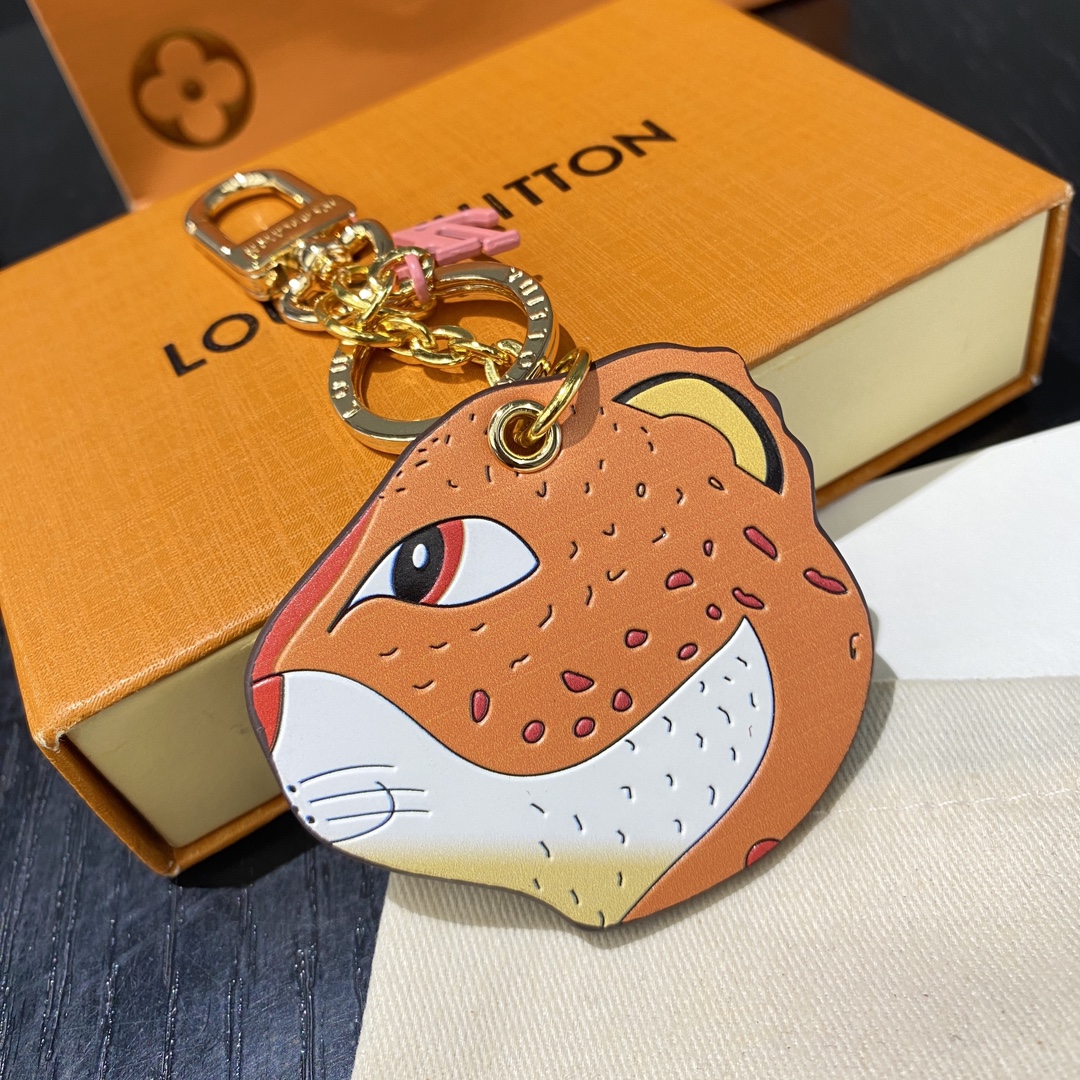 Animogram Leopard Keychain as a gift