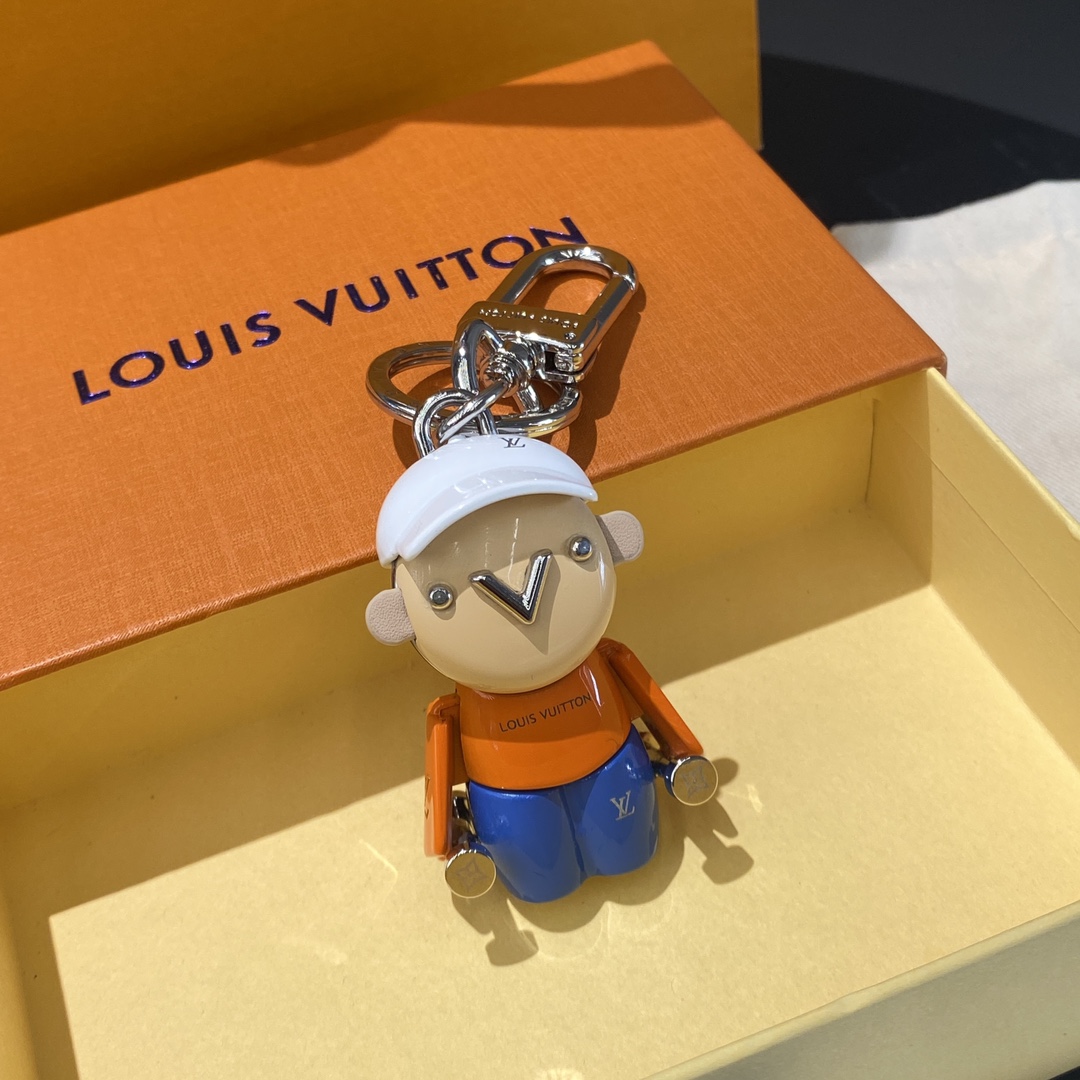 Gaston Gym Keychain - Side View