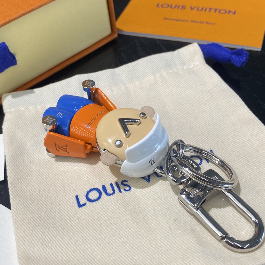 Gaston Gym Keychain - Monogram Detail
