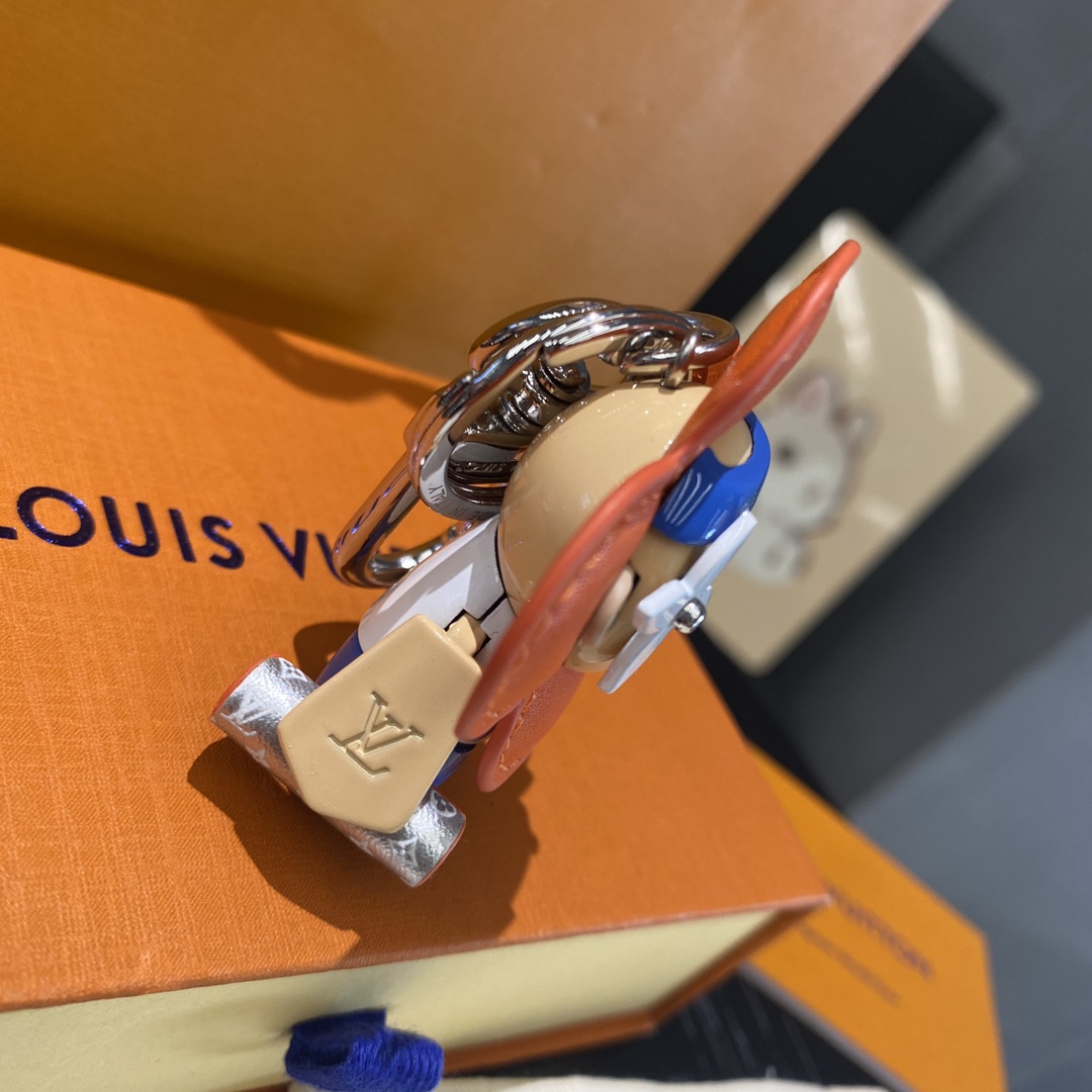 Gaston Gym Keychain - Back View