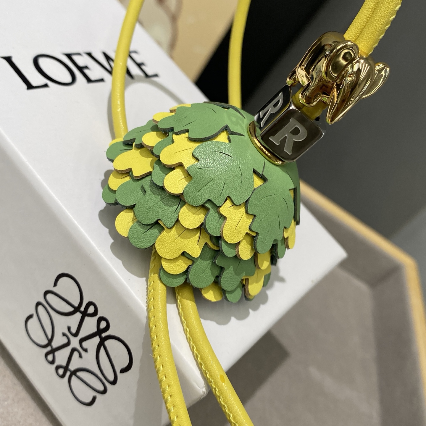 Loewe and Roewe Leather Bags with Anagram Dice Design: Unique and Sweet Cowhide Imports - 图片 6