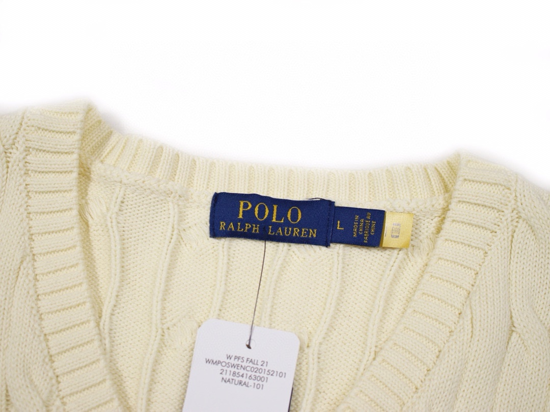 Ralph Lauren Classic Horse-Embroidered Knit Sweater with High-Density Logo Embroidery - 图片 3
