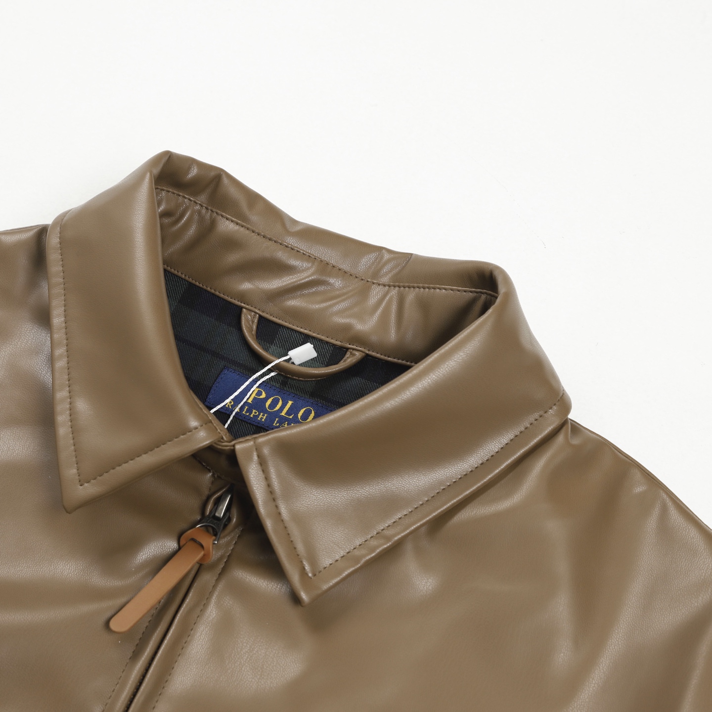 Polo Ralph Lauren Raulen Classic Zipper Long-Sleeve Jacket for Men: Custom Black Design - 图片 4