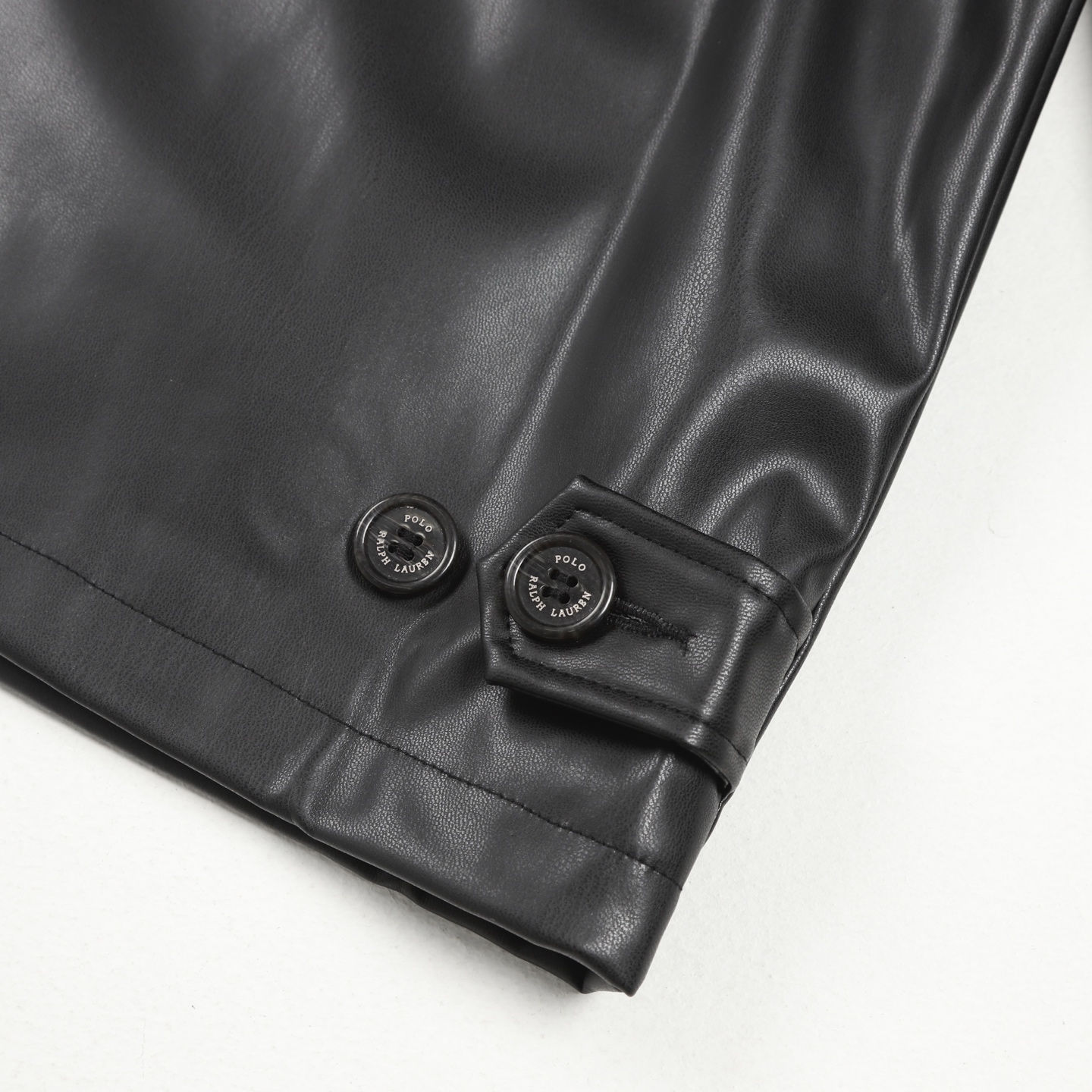 Polo Ralph Lauren Classic Zipper Long Sleeve Jacket in Black with Custom Details - 图片 7