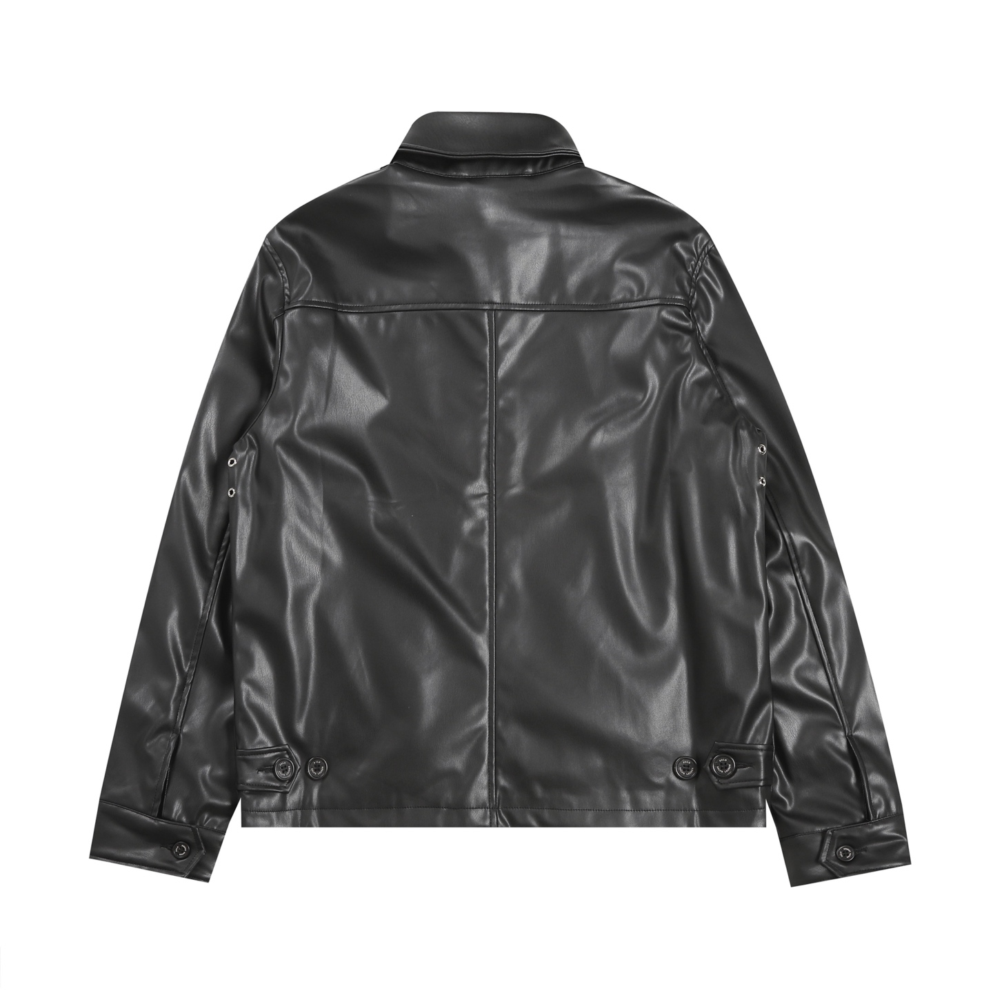 Polo Ralph Lauren Classic Zipper Long Sleeve Jacket in Black with Custom Details - 图片 3