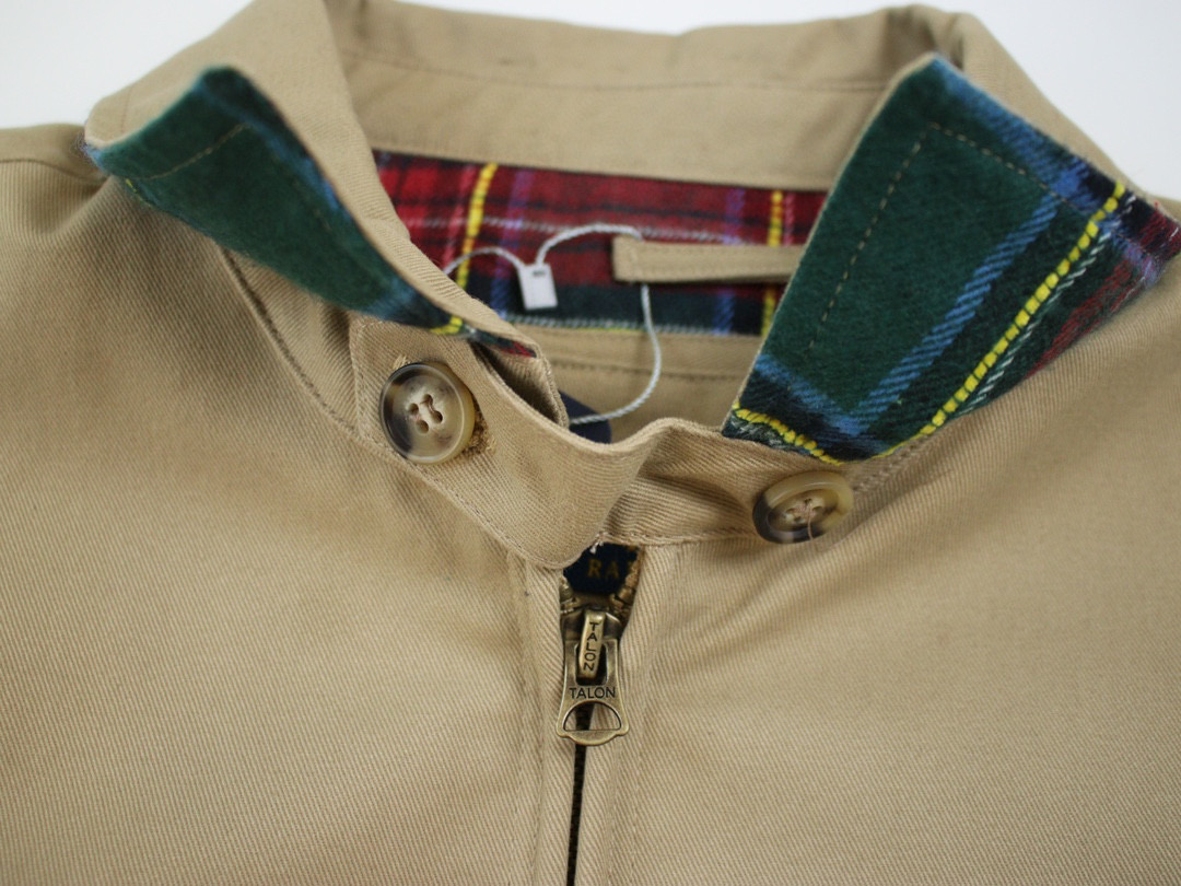 Ralph Lauren Harrington Jacket in Quaki Color with Precision Embroidery – Sizes S to XL - 图片 7