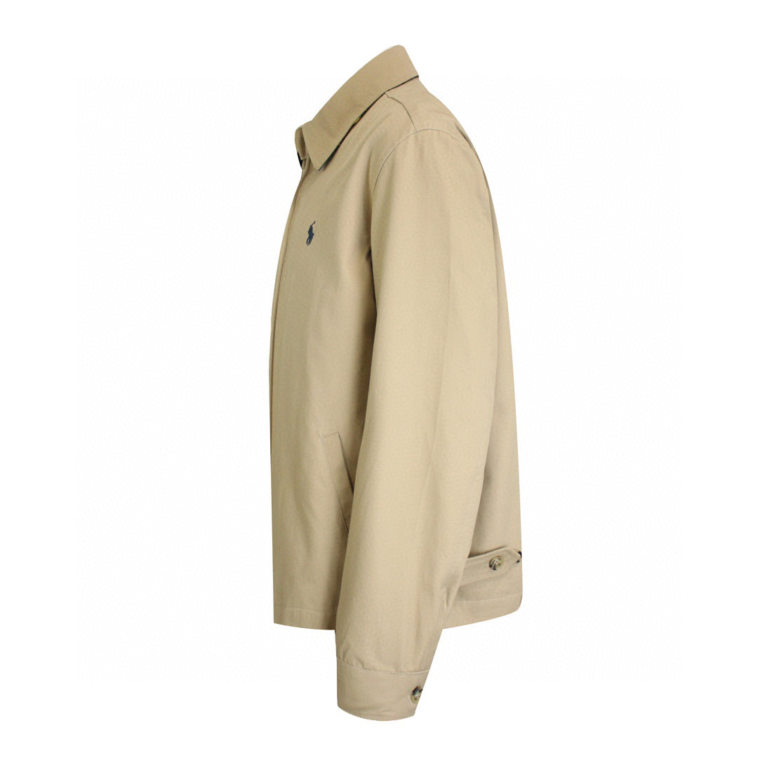 Ralph Lauren Harrington Jacket in Quaki Color with Precision Embroidery – Sizes S to XL - 图片 2
