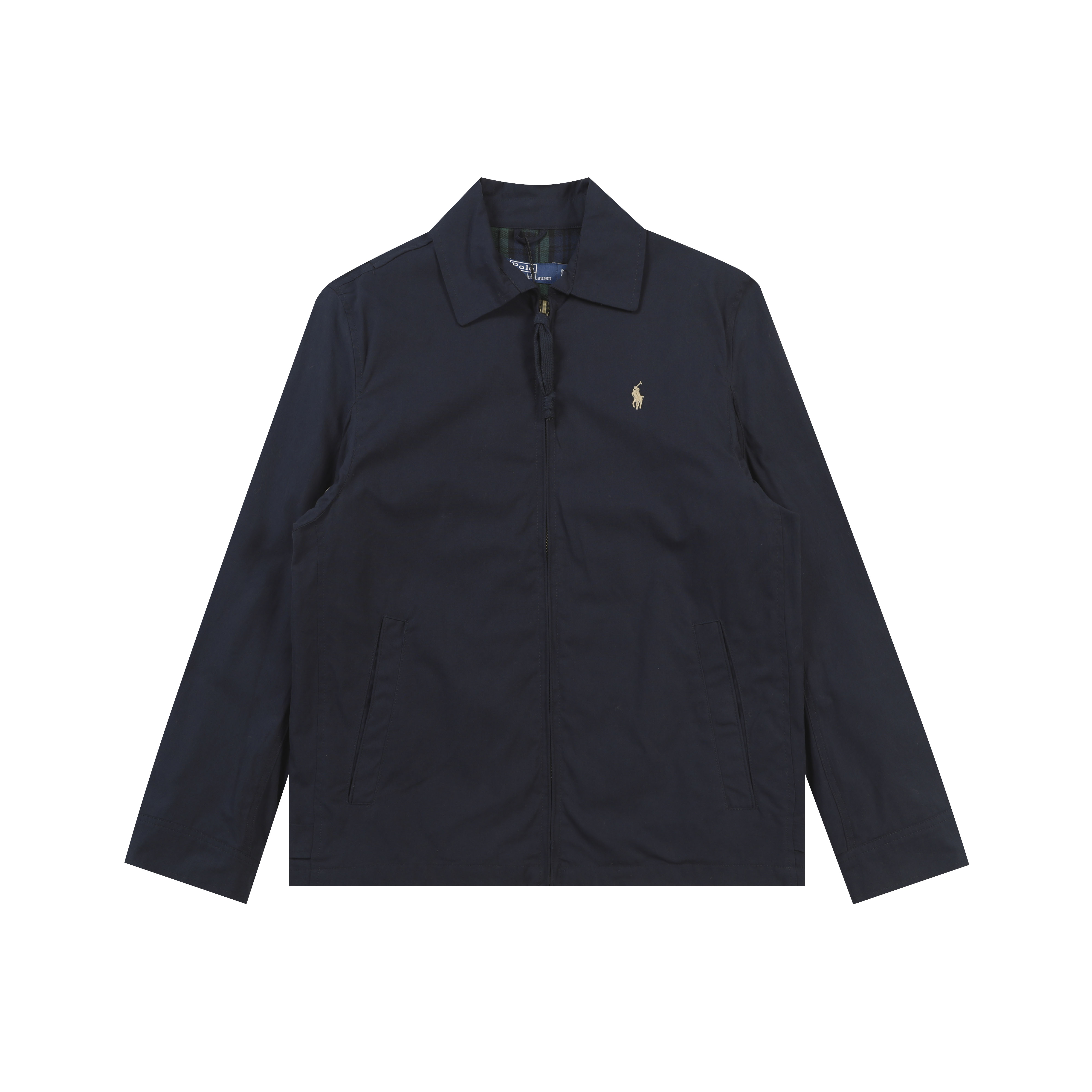 Vintage Ralph Lauren Field Jacket with High-Quality Warm Fibers and Copper Zipper