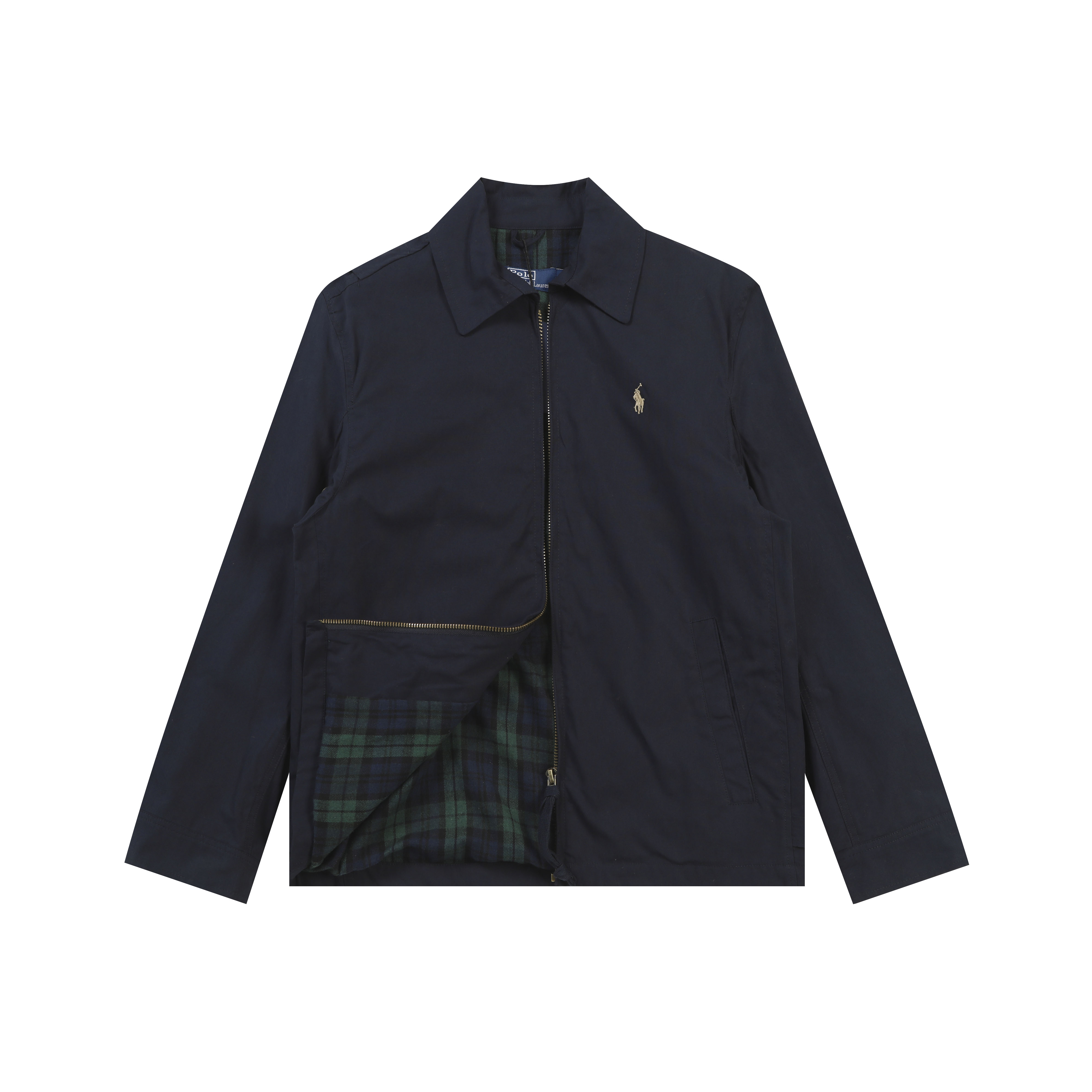 Vintage Ralph Lauren Field Jacket with High-Quality Warm Fibers and Copper Zipper - 图片 2