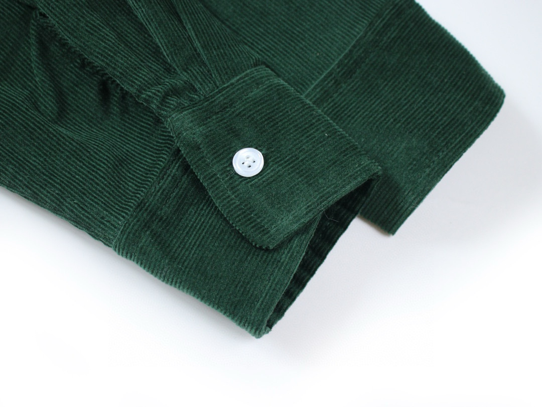 Ralph Lauren Classic Cotton Khaki Shirt: Timeless Style for Fall and Winter - 图片 8