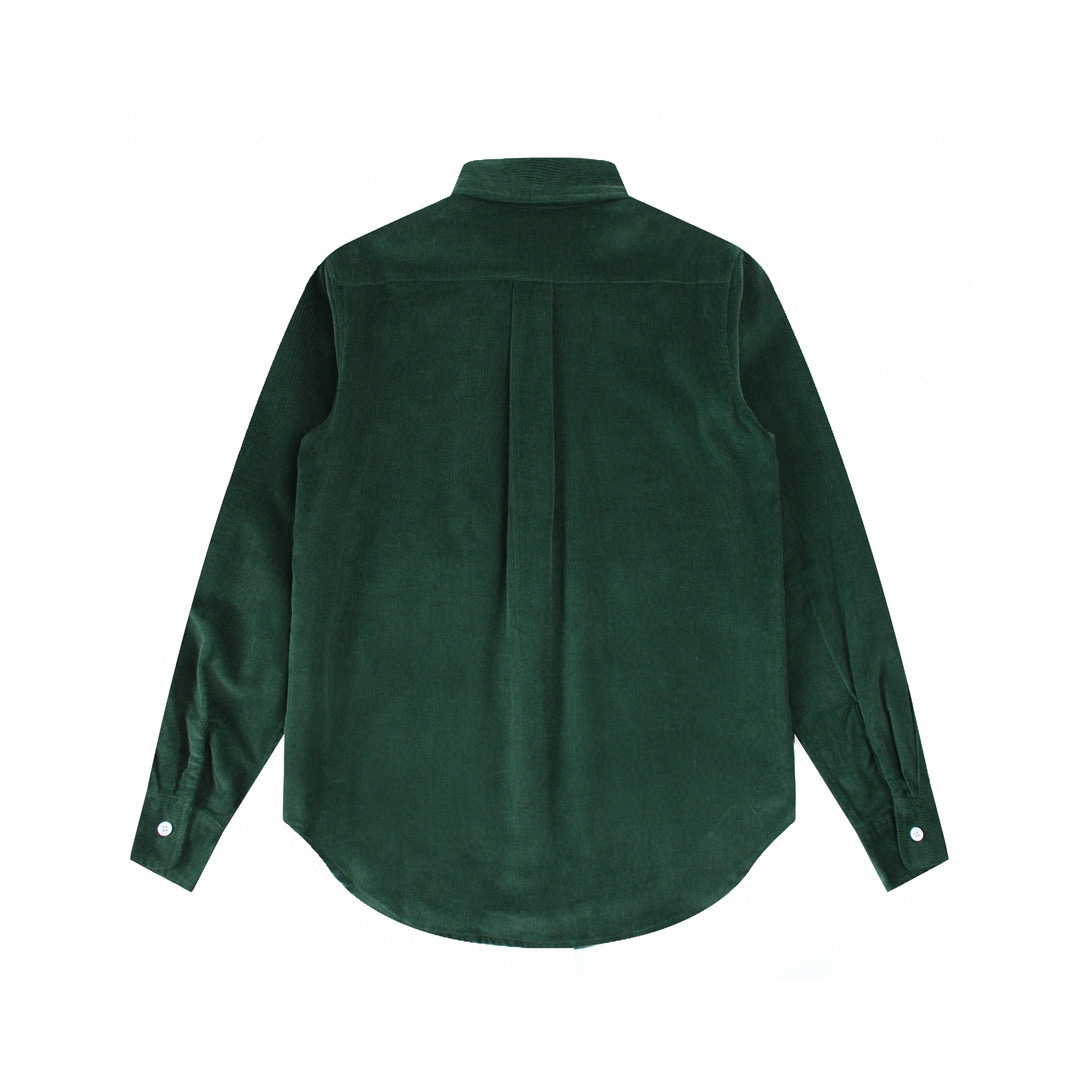 Ralph Lauren Classic Cotton Khaki Shirt: Timeless Style for Fall and Winter - 图片 2