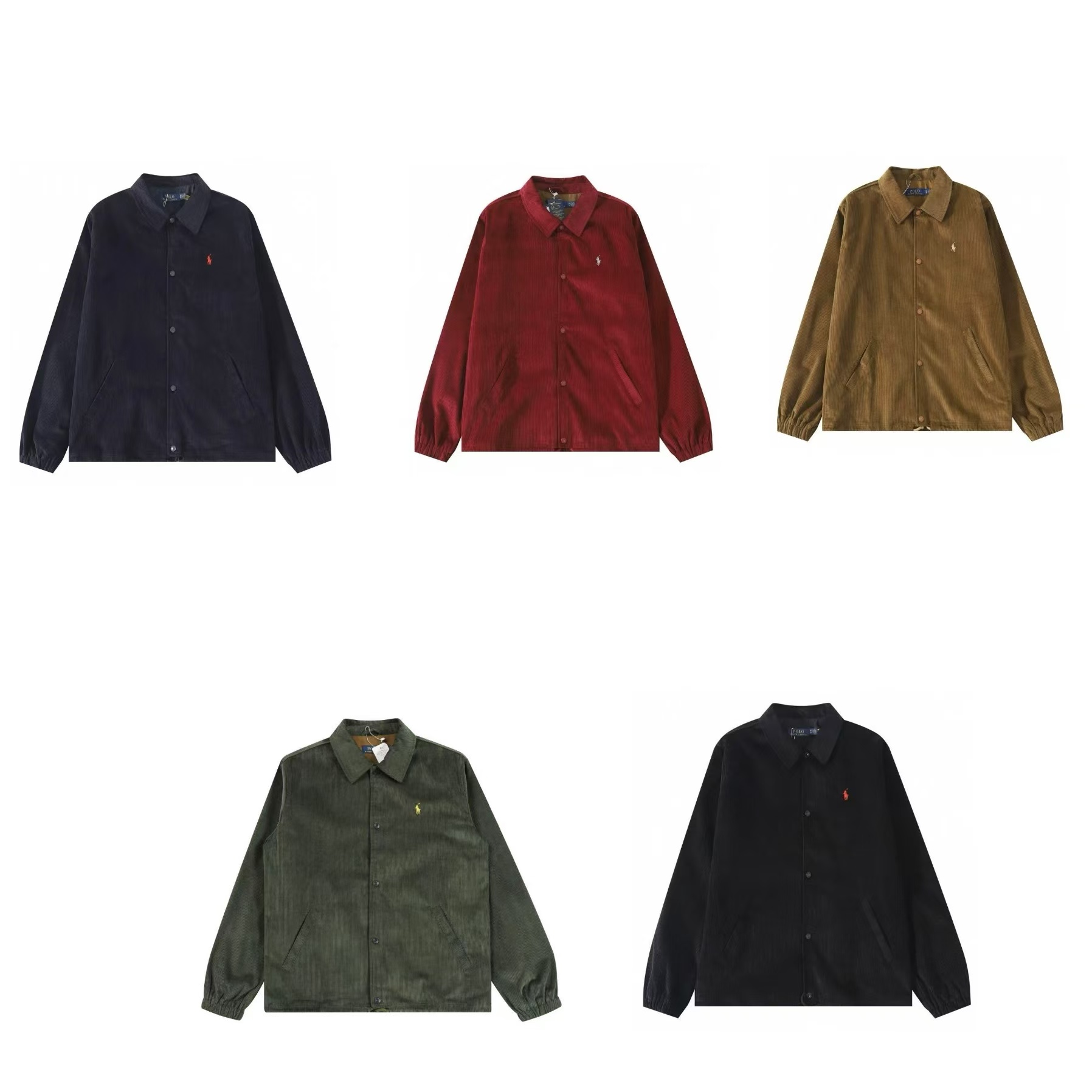 Ralph Lauren Cashmere Jacket: High-Quality Autumn/Winter Style with Polo Embroidery