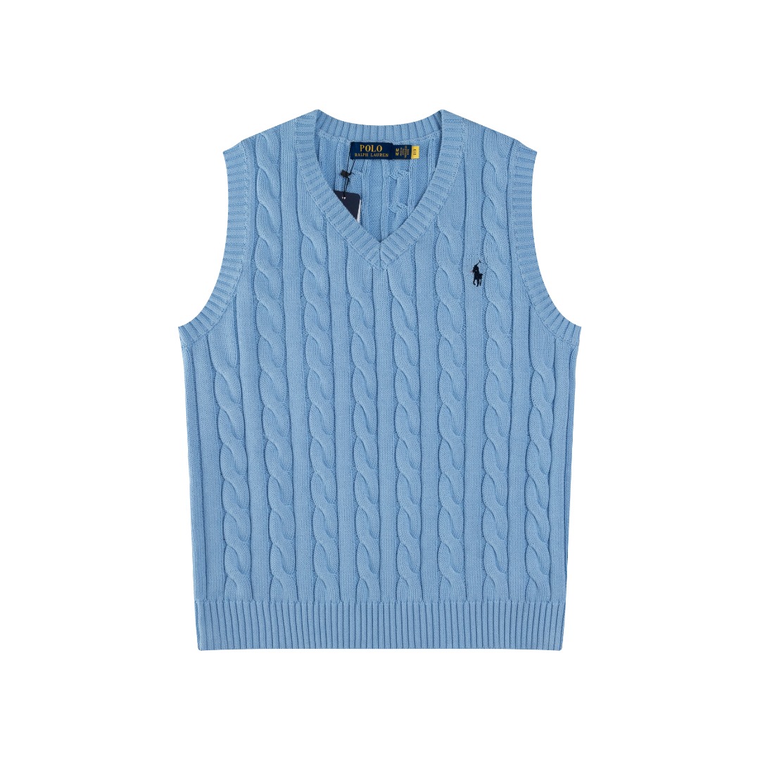 “High-Quality Women’s Suit with V-Collar Vest and Sleeveless Sweater by Ralph Lauren” - 图片 4