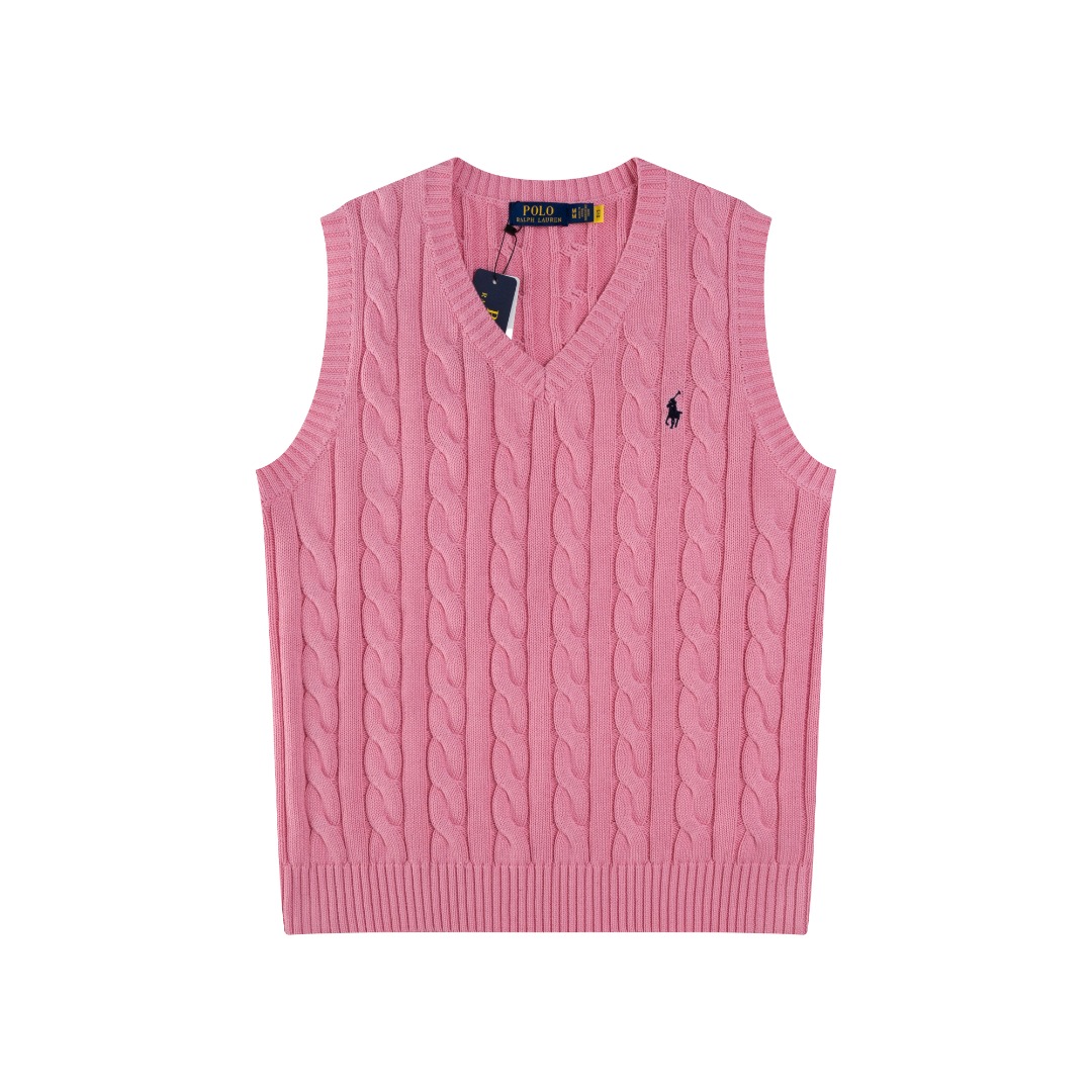 “High-Quality Women’s Suit with V-Collar Vest and Sleeveless Sweater by Ralph Lauren” - 图片 5