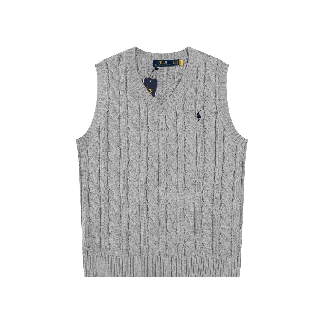 “High-Quality Women’s Suit with V-Collar Vest and Sleeveless Sweater by Ralph Lauren” - 图片 3