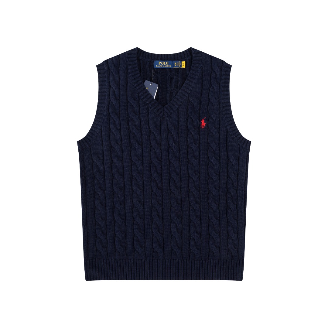 “High-Quality Women’s Suit with V-Collar Vest and Sleeveless Sweater by Ralph Lauren” - 图片 8