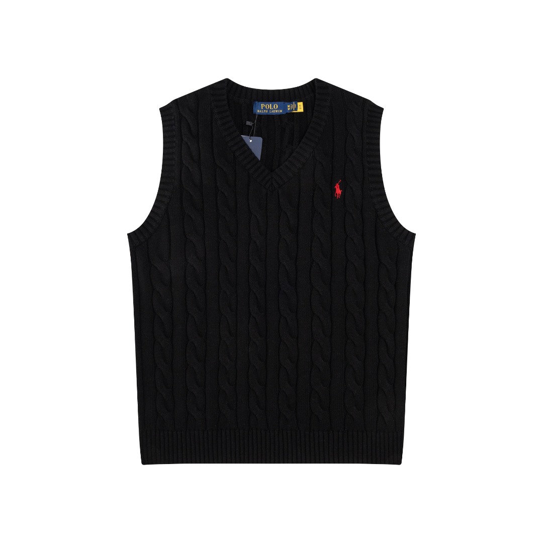 “High-Quality Women’s Suit with V-Collar Vest and Sleeveless Sweater by Ralph Lauren” - 图片 9