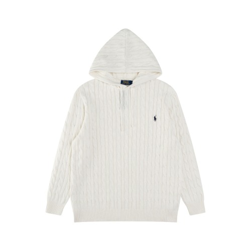 Ralph Lauren Cable-Knit Cotton Hoodie, Embroidered Logo, Casual Style 19 Ralph Lauren Cable-Knit Cotton Hoodie, Embroidered Logo, Casual Style