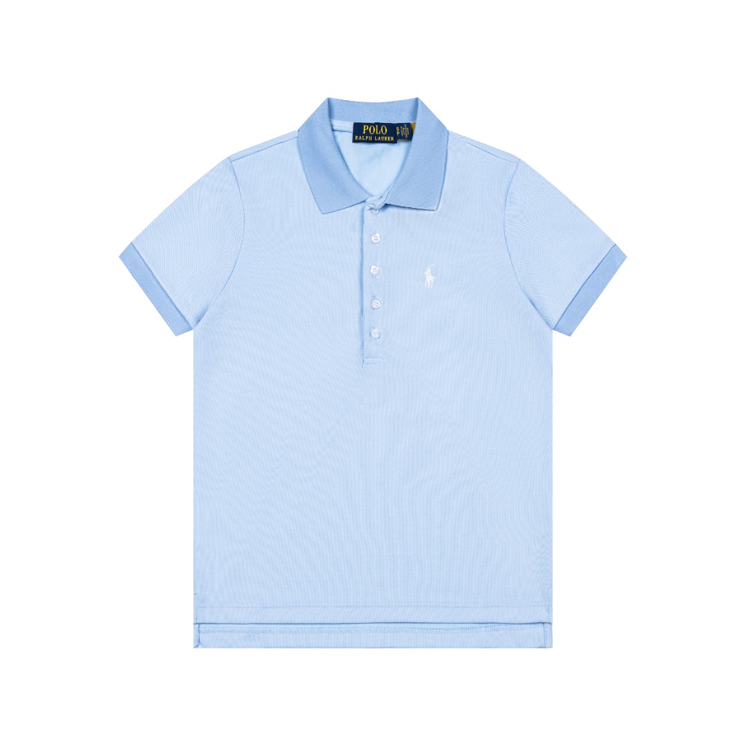 Ralph Lauren Ralph Lauren拉夫劳伦五粒扣 小马刺绣polo衫短袖T恤 女款