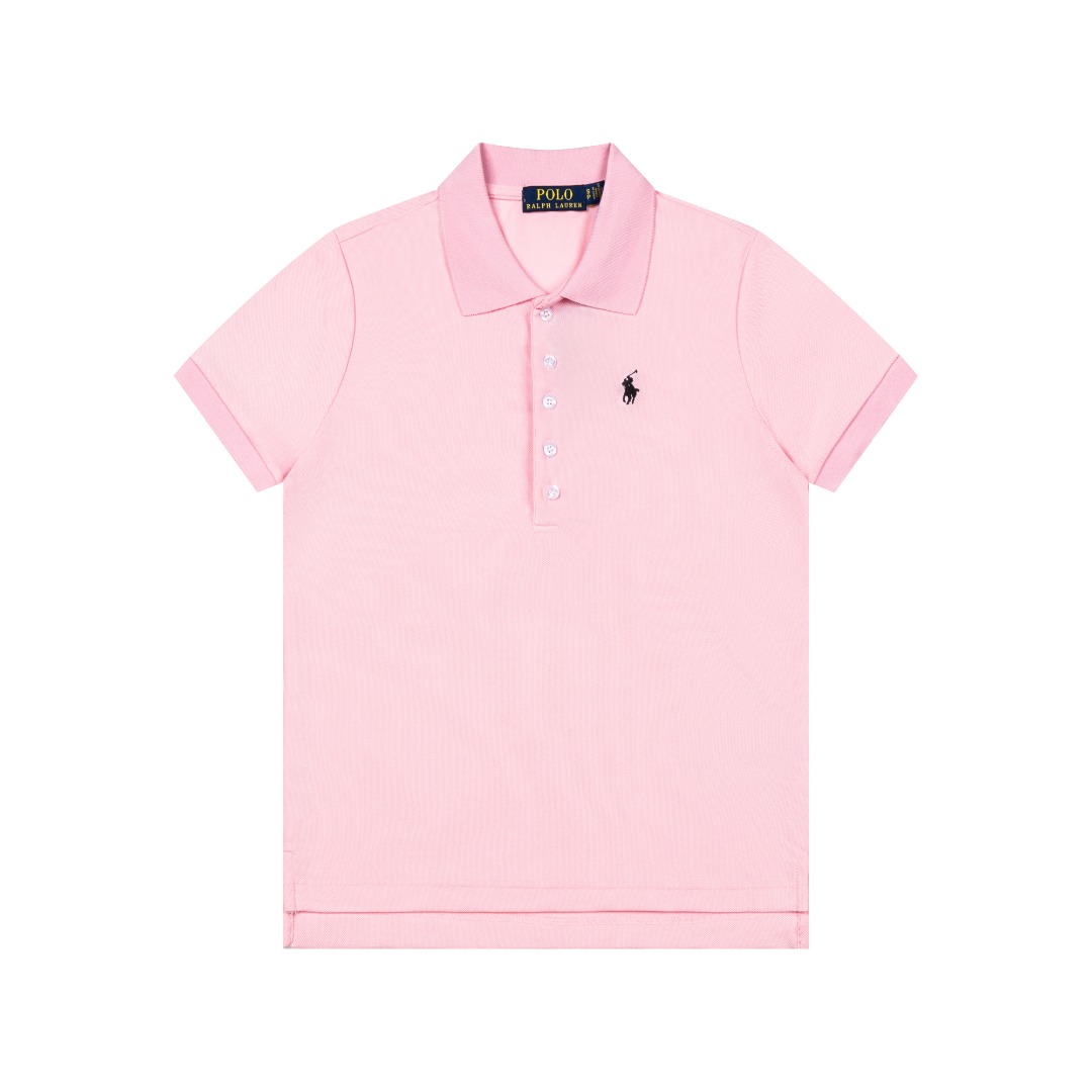 Ralph Lauren Ralph Lauren拉夫劳伦五粒扣 小马刺绣polo衫短袖T恤 女款