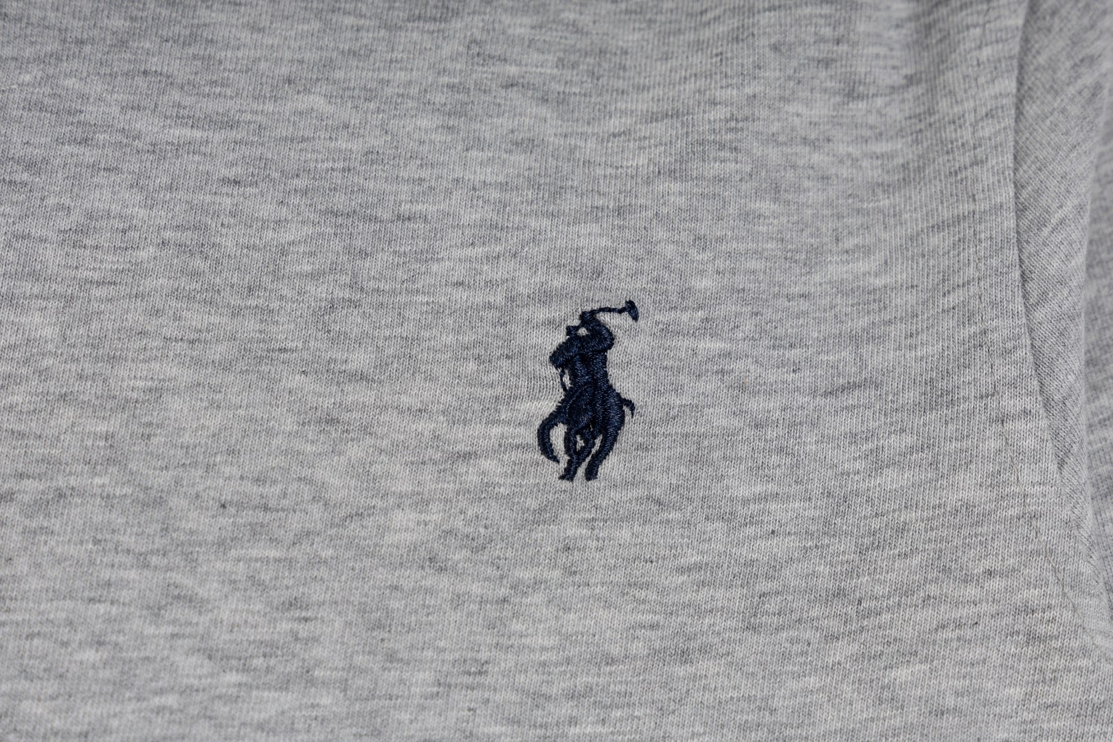 Ralph Lauren Ralph Lauren拉夫劳伦水洗重工磨毛做旧亨利立领开胸 长袖打底衫 薄款卫衣