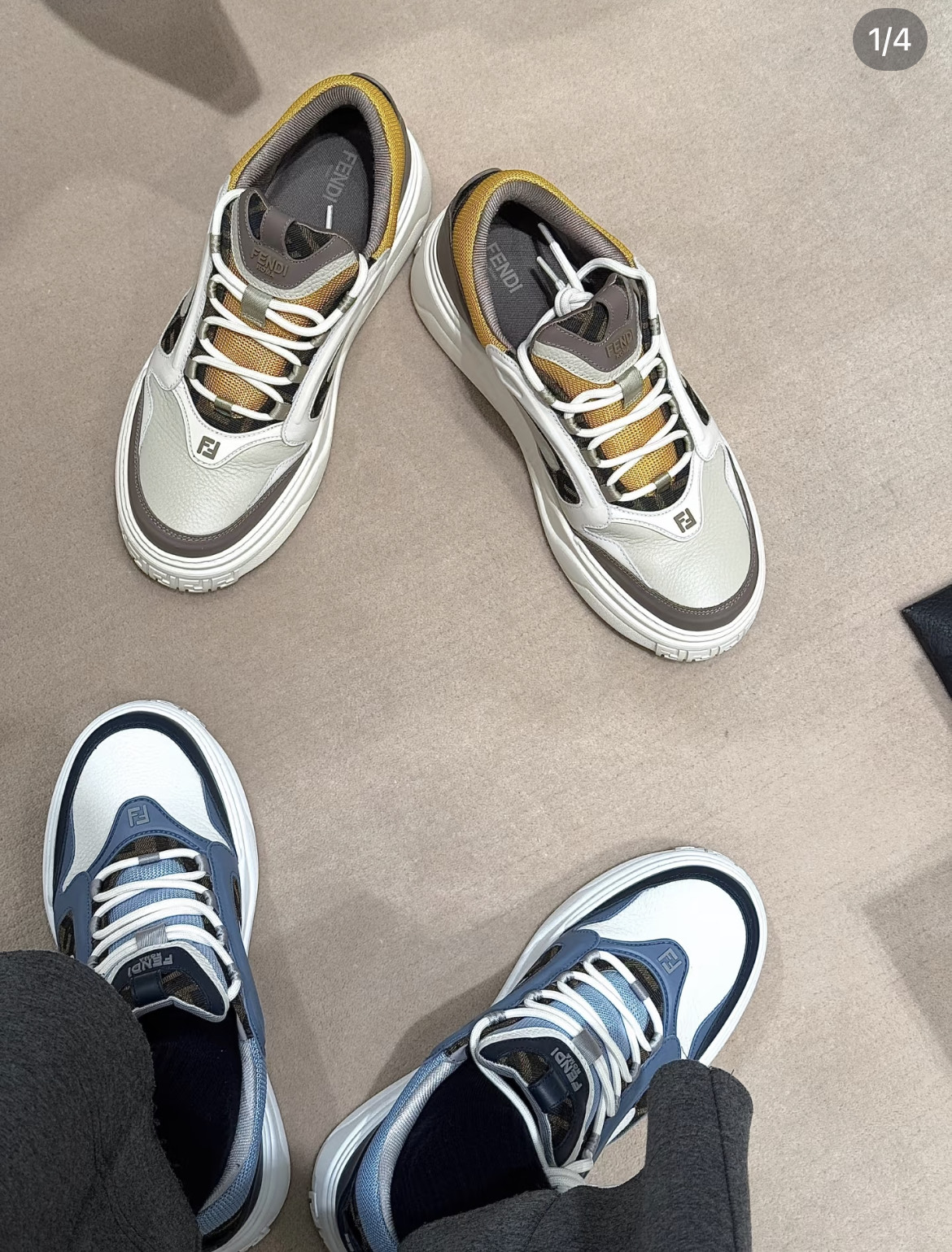 NO:589023,Upper foot picture,19860909上脚图,,Men's shoes