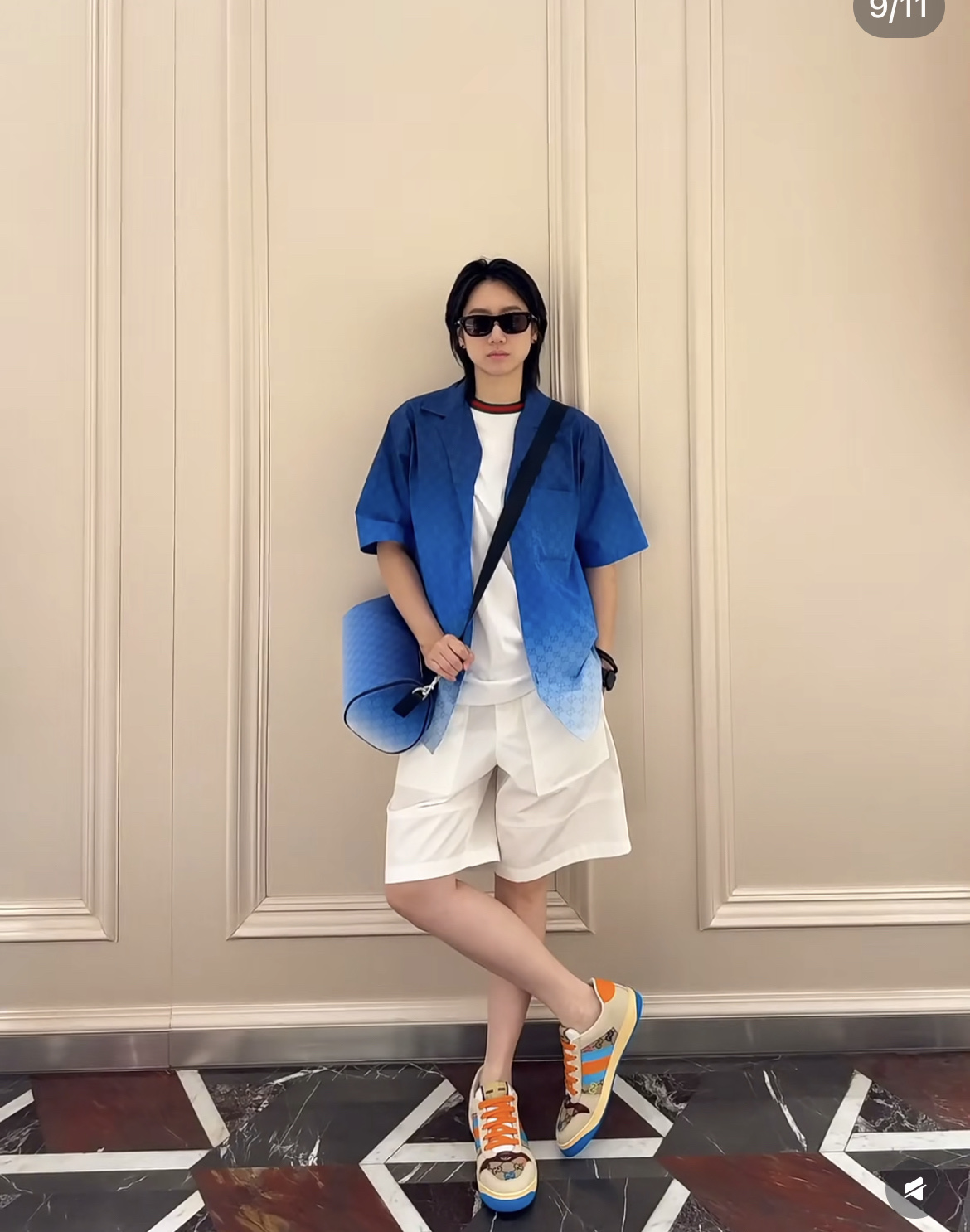 NO:349917,Picture of foot,19860909上脚图,,Men's shoes