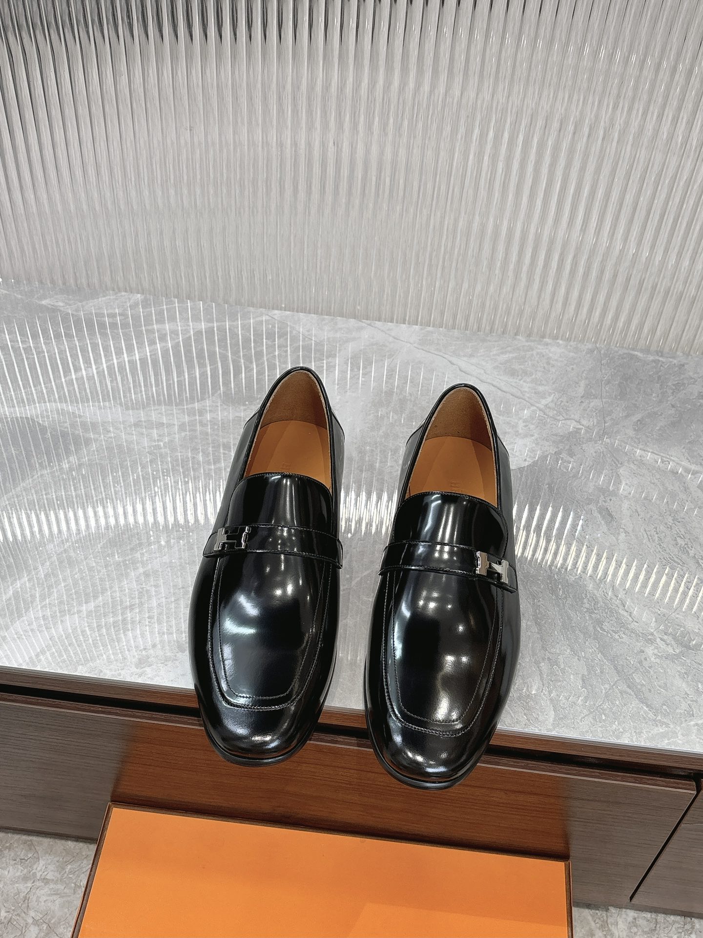 Alternative view of Hermes Loafers 13442